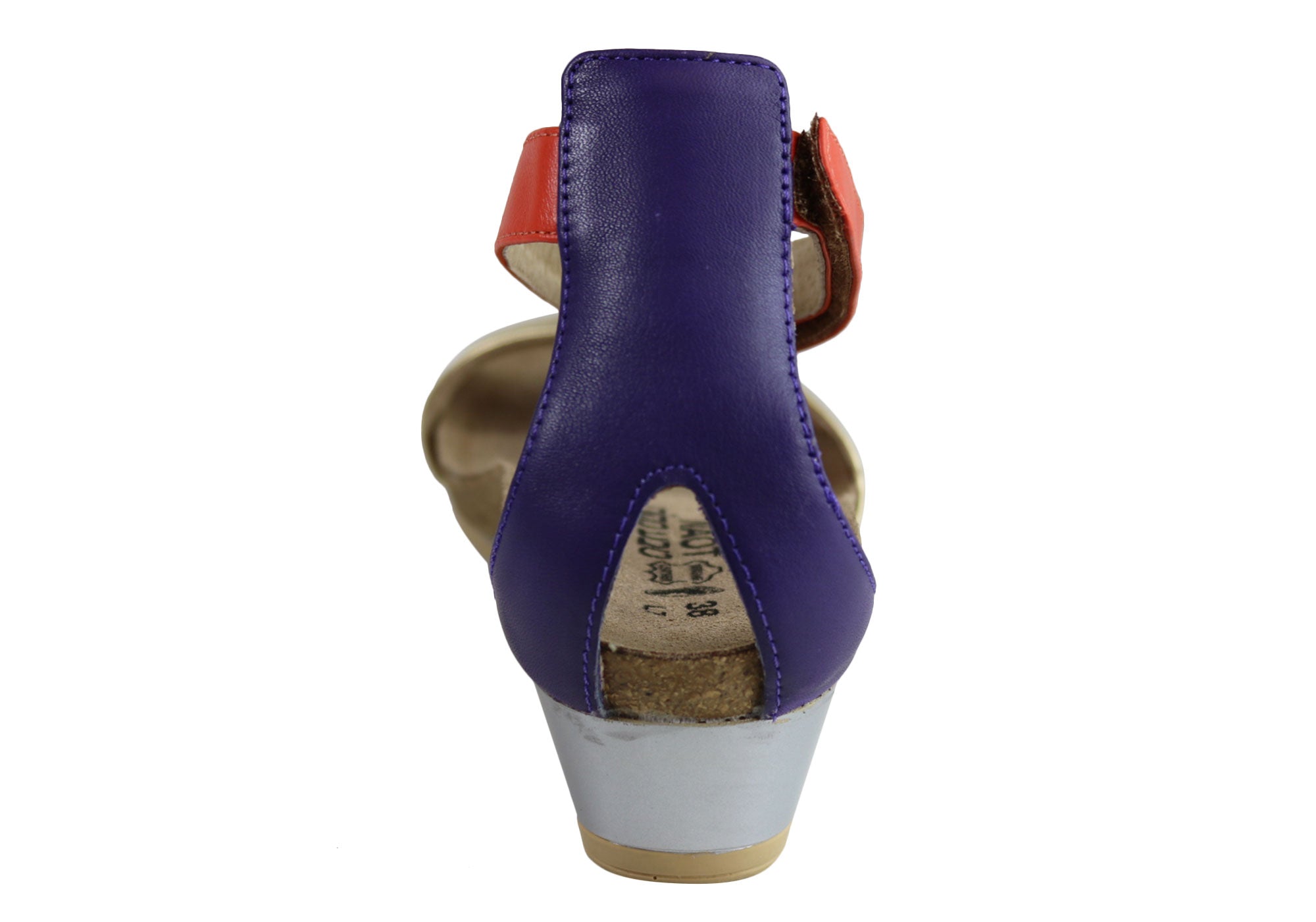 Naot Pixie Women's Leather Comfortable Cushioned Wedge Sandals - Stylish & Supportive Footwear for Walking, Travel & Summer Outfits