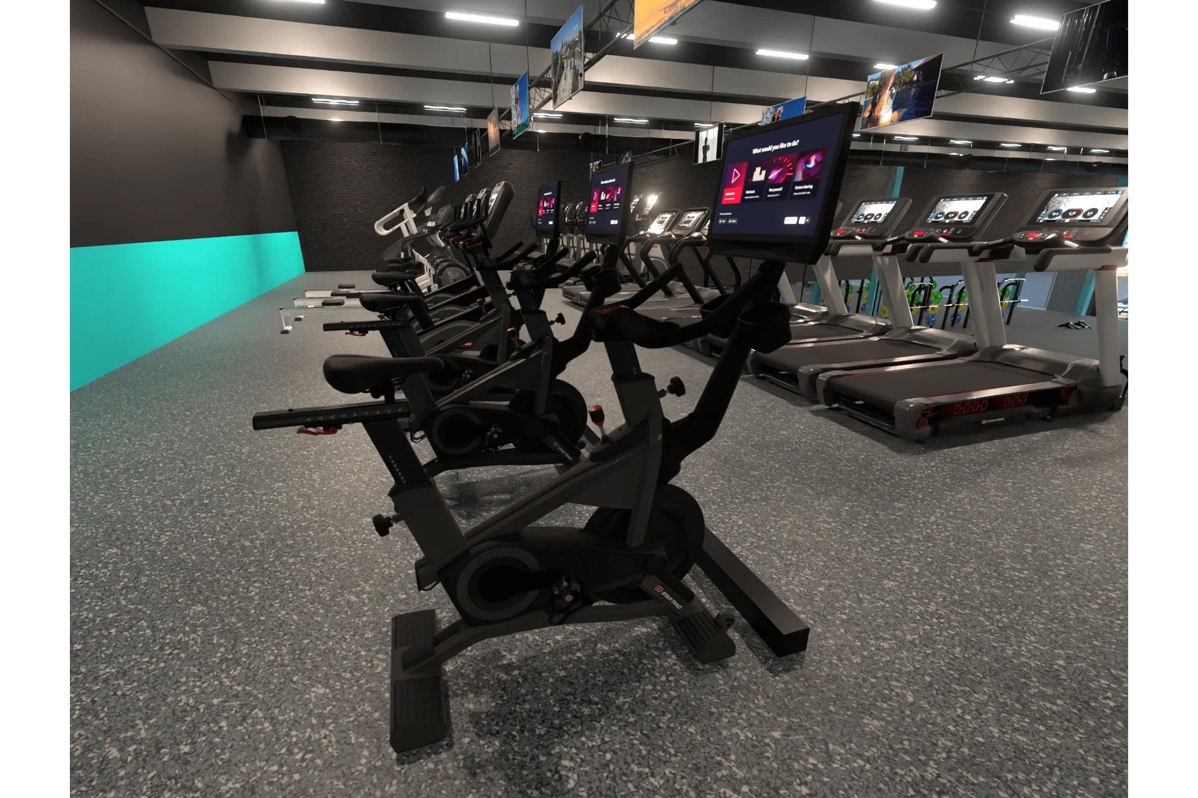 Star Trac Virtual Bike - Premium Indoor Cycling Bike for Home Gym & Cardio Workouts - Perfect for Virtual Training, Fitness Enthusiasts & Spin Classes