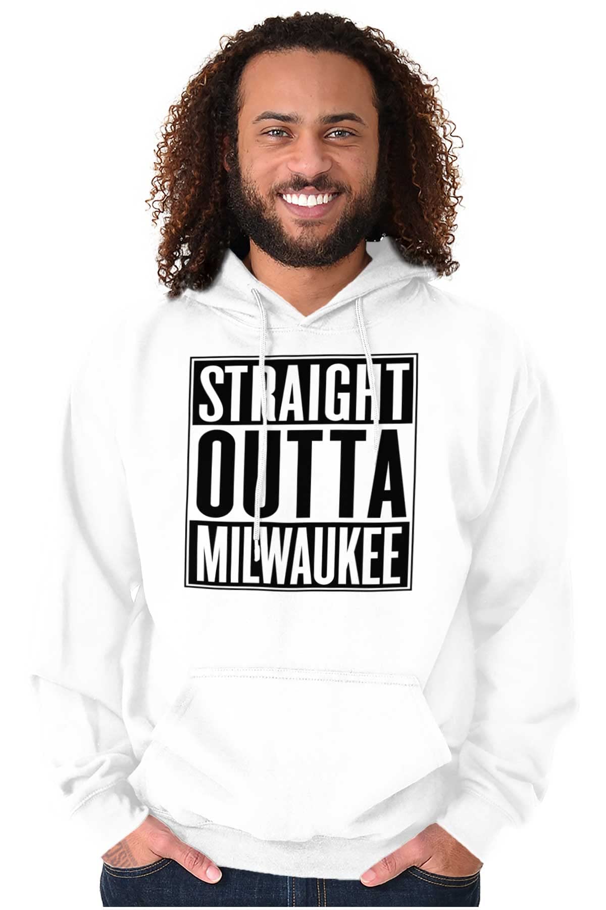 Classic Teaze Straight Outta Milwaukee Wisconsin Hoodie - Unisex Pullover Sweatshirt for Men & Women | Casual Streetwear, Winter Warmth, Gift Idea
