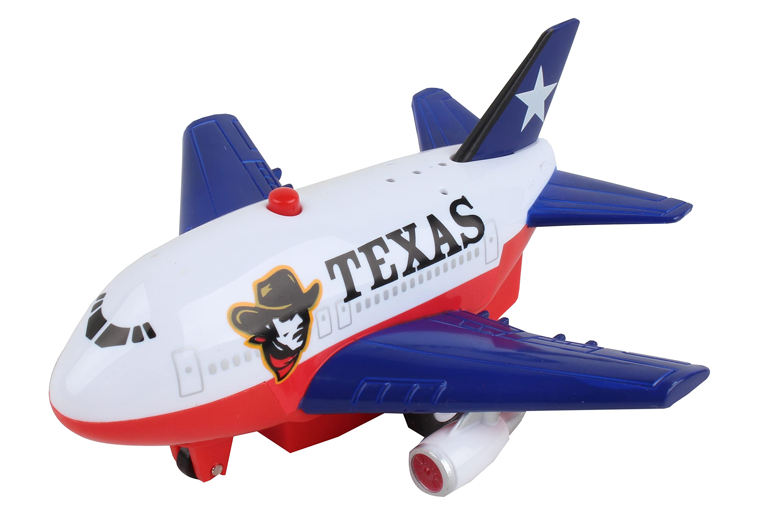Daron Texas Pullback Toy Car with Lights and Sounds - Fun Interactive Vehicle for Kids, Great for Indoor Play and Birthday Gifts