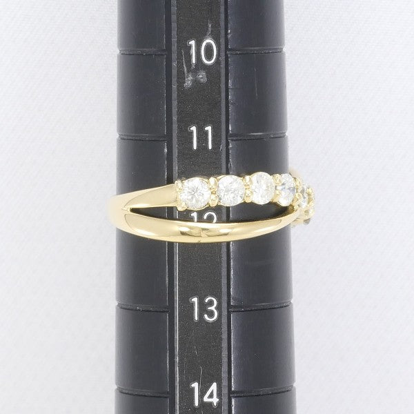18K Yellow Gold Diamond Ring for Women - Elegant Solitaire Engagement & Wedding Band - Perfect for Proposals, Anniversaries, and Special Occasions