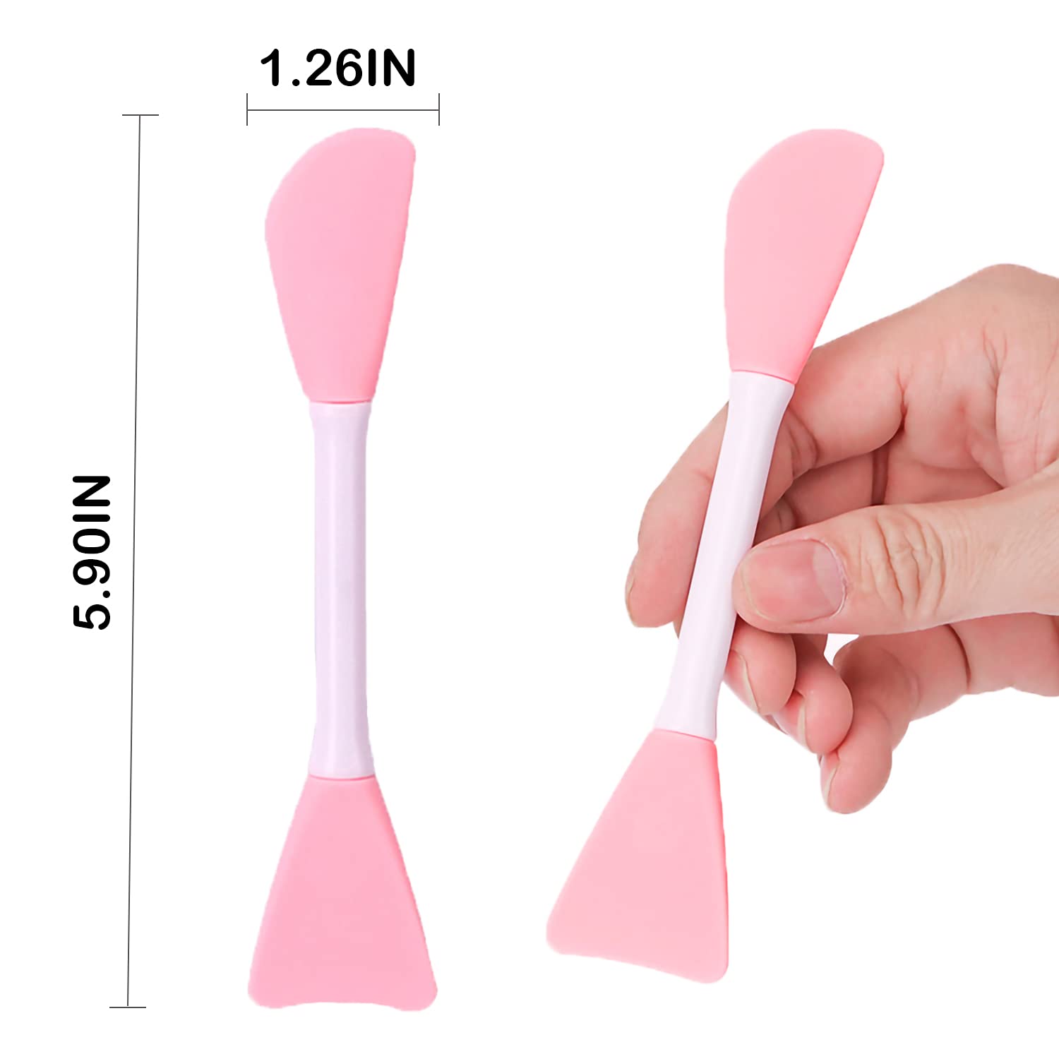 Premium Silicone Face Mask Brush - Flexible Facial Mud & Clay Mask Applicator for Sleeping Mask, Body Lotion & Beauty Tools | Perfect for Spa, Home Skincare & Professional Makeup Application