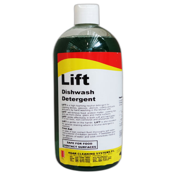 Agar Lift Dishwashing Detergent - Powerful & Eco-Friendly Liquid Soap for Hand Washing Dishes - Perfect for Kitchen, Camping & RV Use
