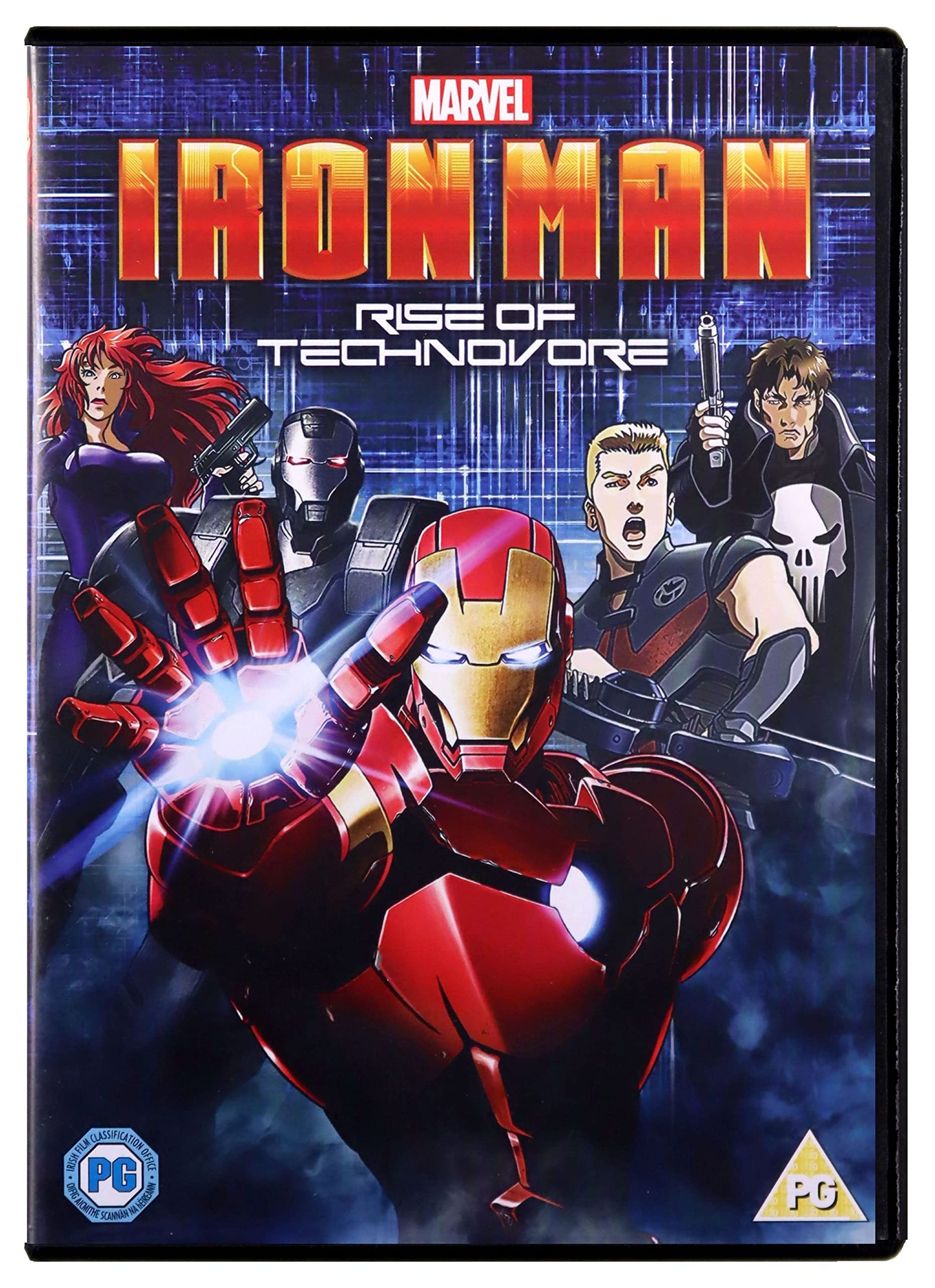Iron Man: Rise of Technovore (UV) - Action-Packed Anime Movie for Marvel Fans | Perfect for Movie Nights & Superhero Collections