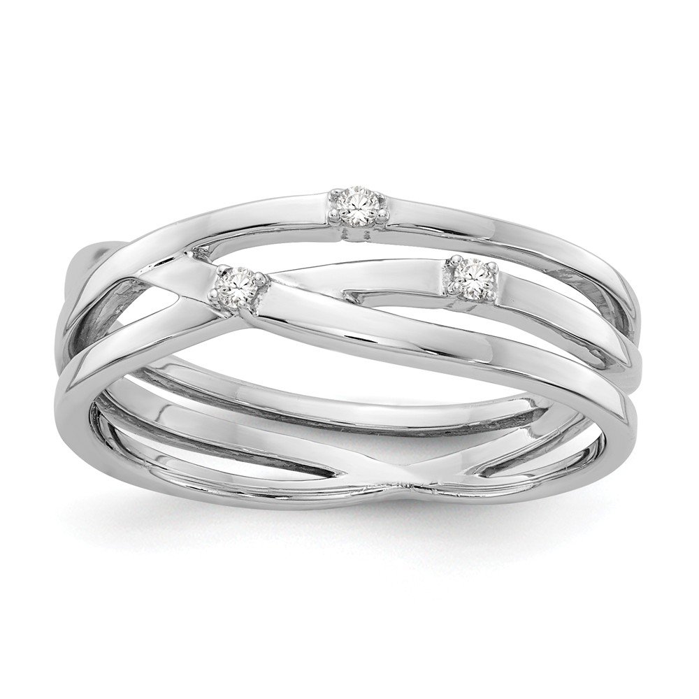 925 Sterling Silver 0.03ct Diamond Engagement Ring for Women - Elegant Promise Ring, Wedding Band, Anniversary Gift (Perfect for Proposals, Valentine's Day & Special Occasions)