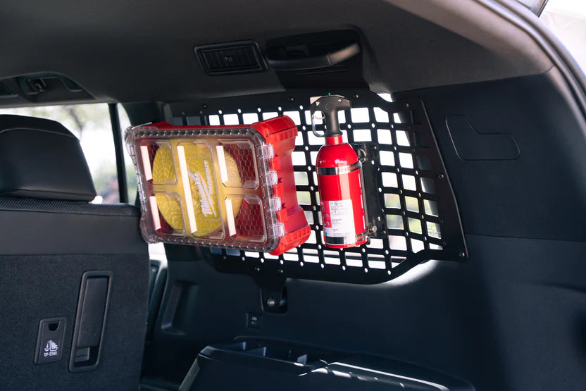 Rago Fabrication Rear MOLLE Storage Panel System for 2024+ Toyota Land Cruiser 250 & Lexus GX550 - Durable Off-Road Gear Organization for Camping, Overlanding & Adventure Vehicles
