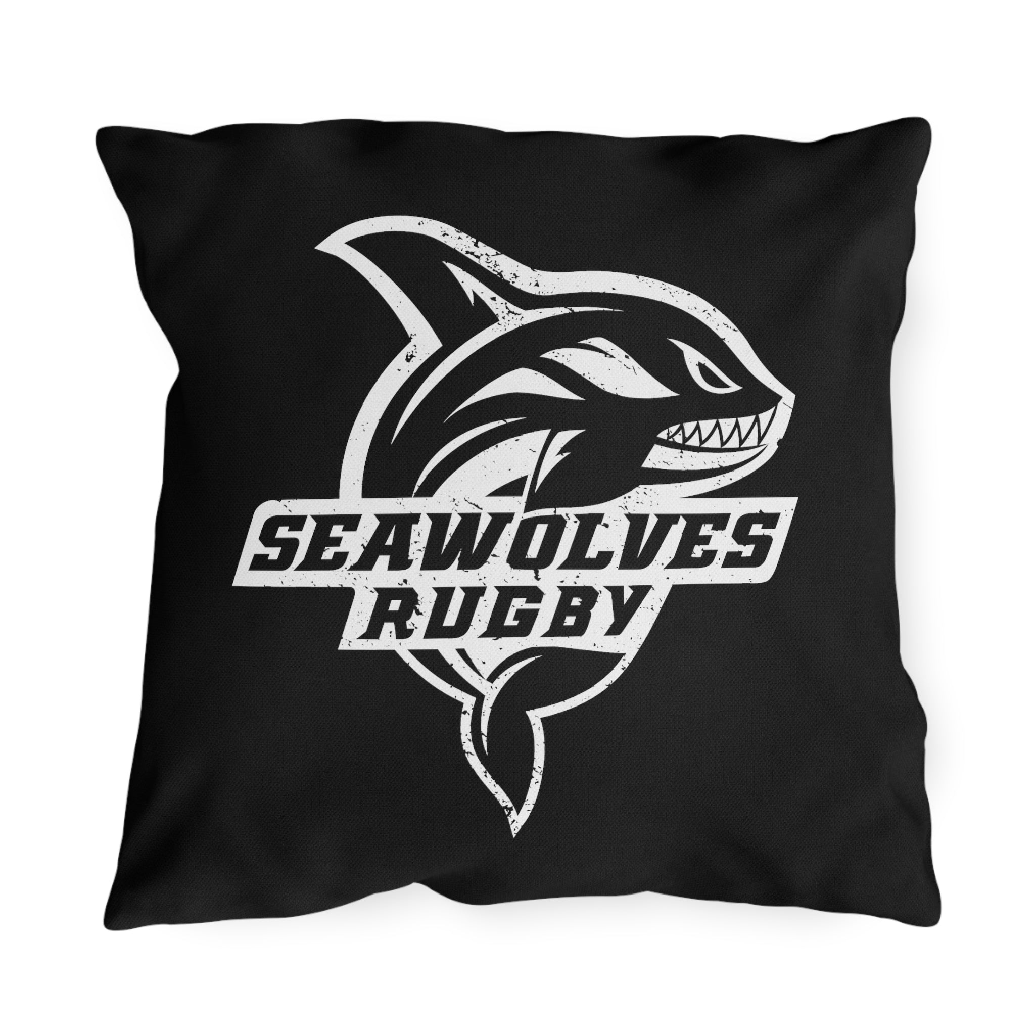Seawolves Outdoor Pillow - Waterproof & UV Resistant Decorative Throw Pillow for Patio, Garden, Poolside - Perfect for Outdoor Furniture, Camping & Beach Decor