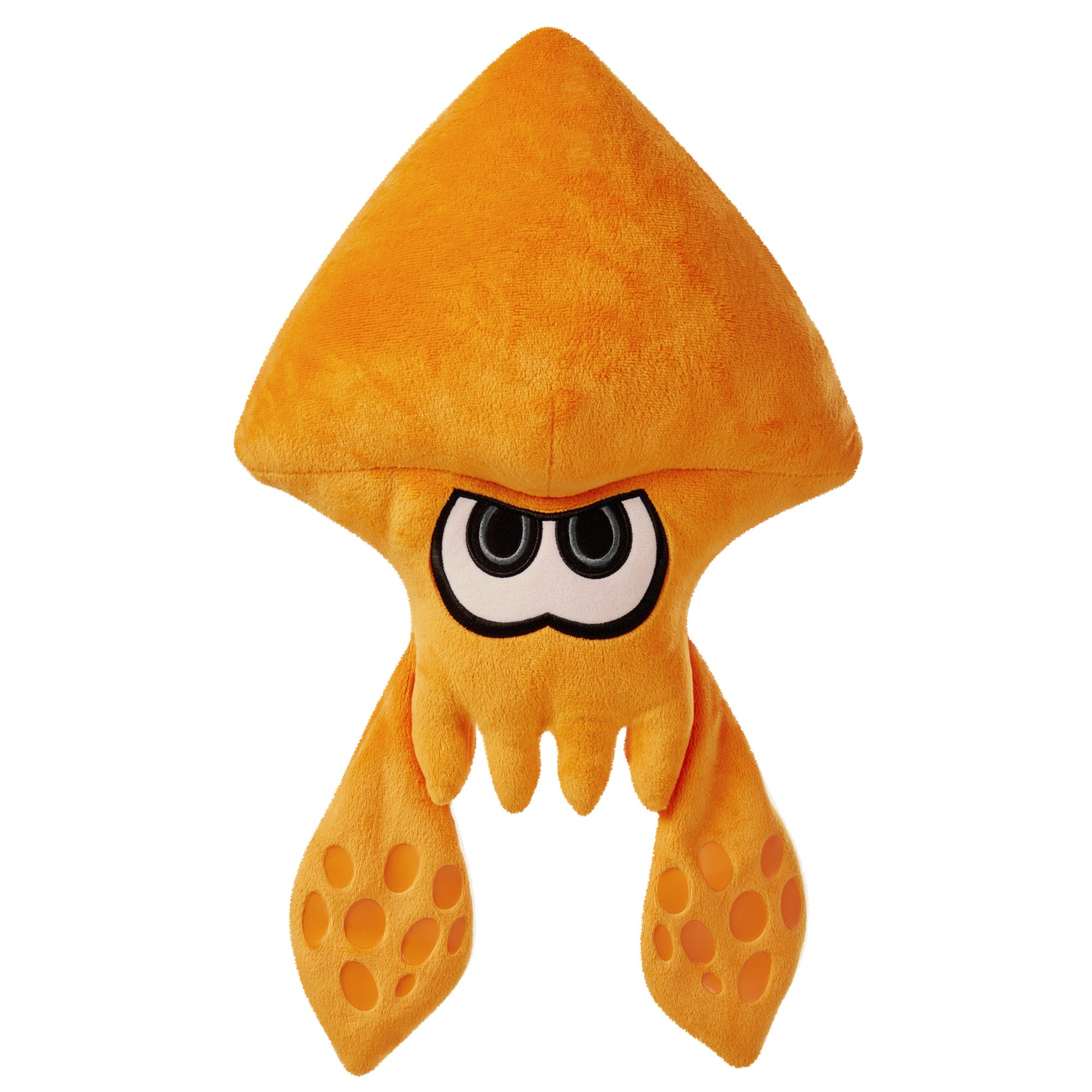 World of Nintendo Orange Splatoon Squid Jumbo Plush Toy - Super Soft Collectible for Kids & Fans | Perfect for Gaming Rooms, Birthday Gifts & Splatoon Merchandise Collection