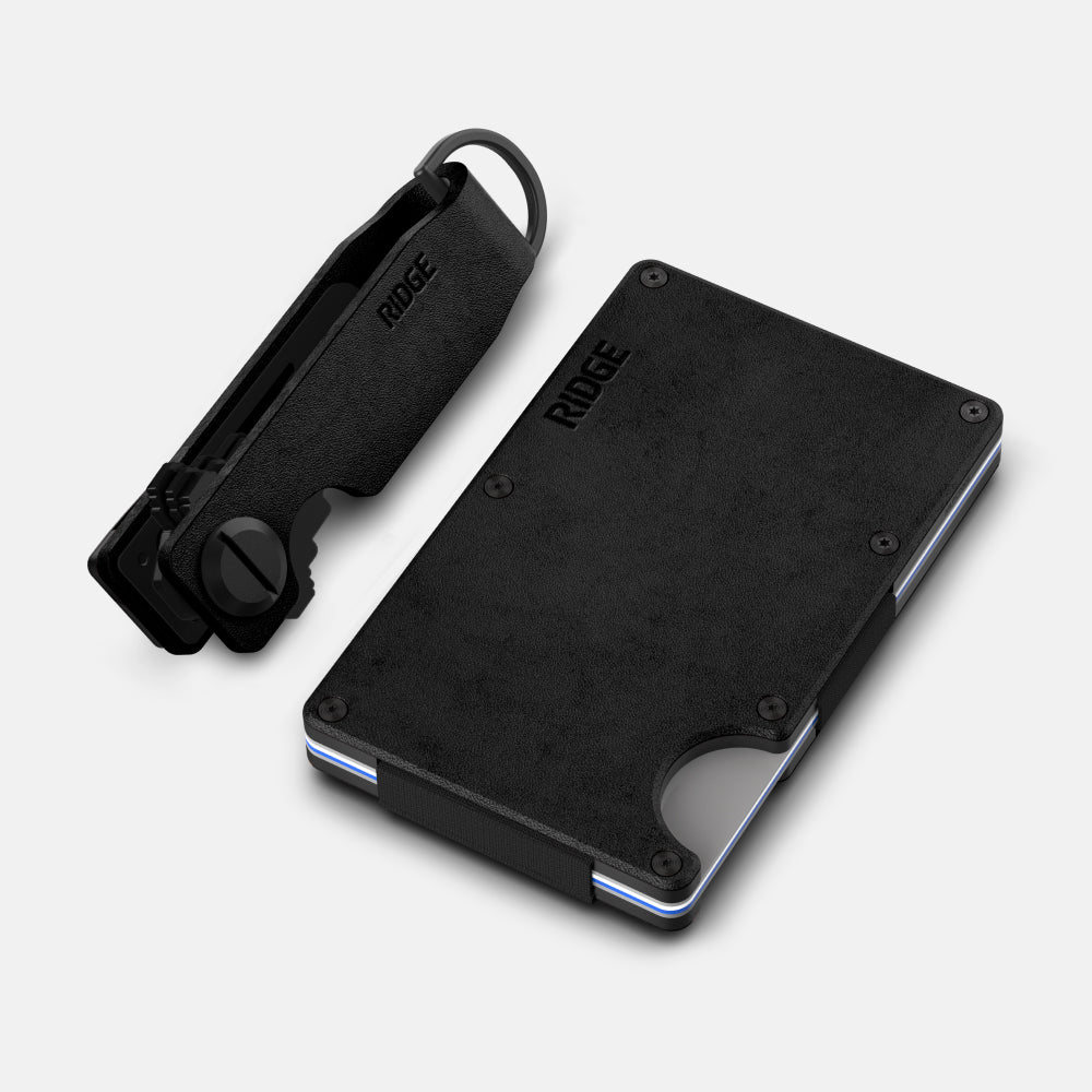 Premium Daily Driver Kit - Genuine Midnight Black Leather for Men & Women | Perfect for Commuting, Travel & Everyday Use