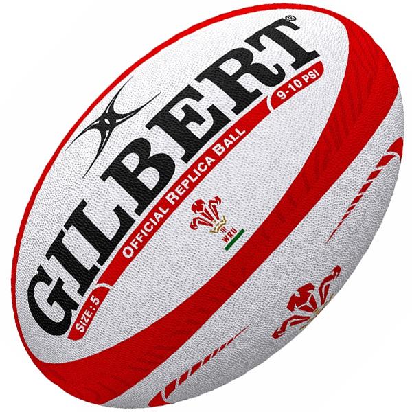 Gilbert Replica Rugby Ball - Official Size & Weight for Training & Match Play - Perfect for Rugby Practice, Games, and Sports Collectors