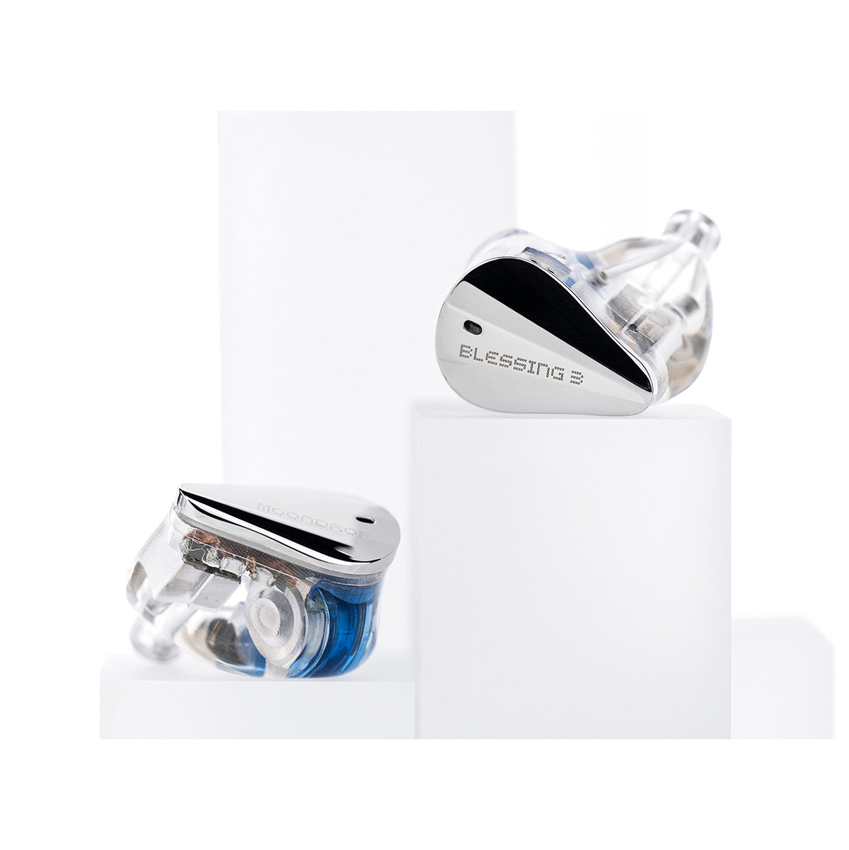 MoonDrop Blessing 3 In-Ear Monitors (IEMs) - Open Box Condition | High-Fidelity Audiophile Earphones for Music Lovers & Professionals | Perfect for Studio Recording, Gaming & Travel