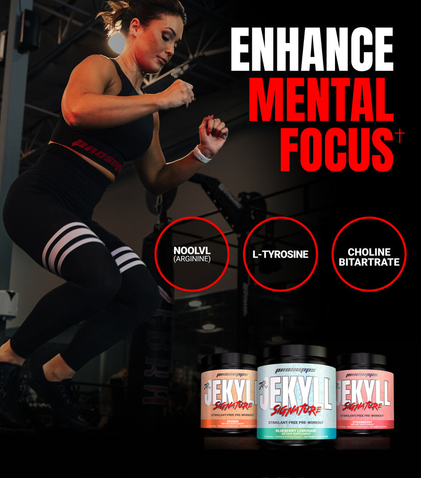 Dr. Jekyll® Signature V2 Stimulant-Free Pre-Workout Powder - Boost Focus, Energy & Endurance for Gym, Weightlifting & Athletic Performance