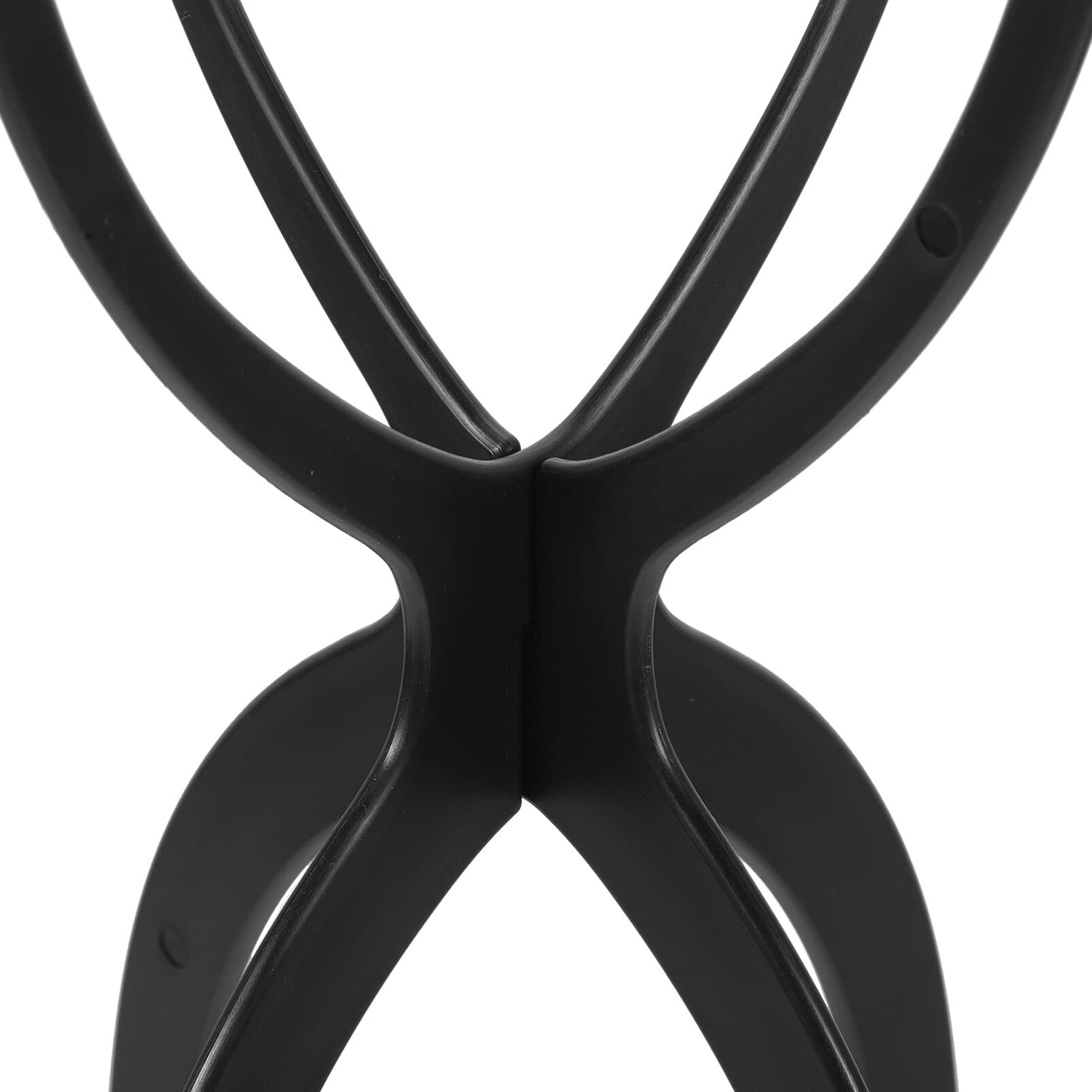 EXCLUZO Plastic Wig Display Stand - Adjustable Wig Holder for Salon, Store & Home Use - Perfect for Hat, Wig & Hairpiece Showcase on Desktop or Countertop