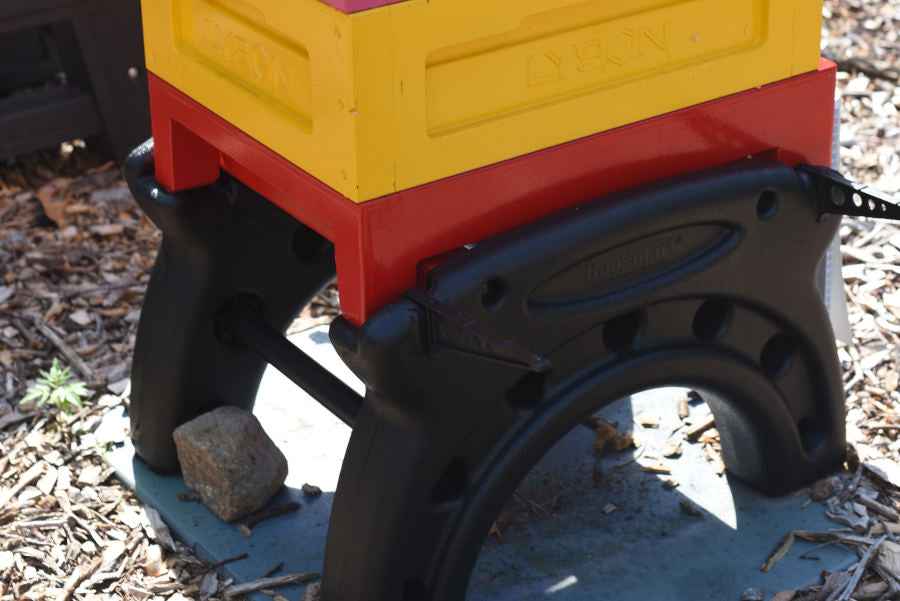 Premium Beehive Stand - Heavy Duty & Weatherproof Beekeeping Equipment for Backyard Hives | Perfect for Garden, Farm & Apiary Use
