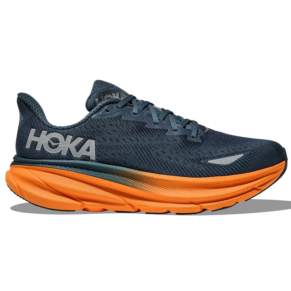 HOKA ONE ONE Clifton 9 GTX Waterproof Running Shoes for Men - Lightweight Cushioned Trail & Road Sneakers - Perfect for Marathon Training, Hiking & Outdoor Activities