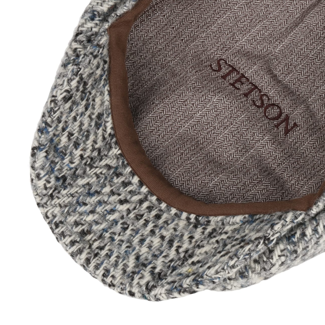 Stetson Hatteras Hoback Virgin Wool Newsboy Cap - Classic Wool Flat Cap for Men, Winter & Fall Fashion, Outdoor & Casual Wear