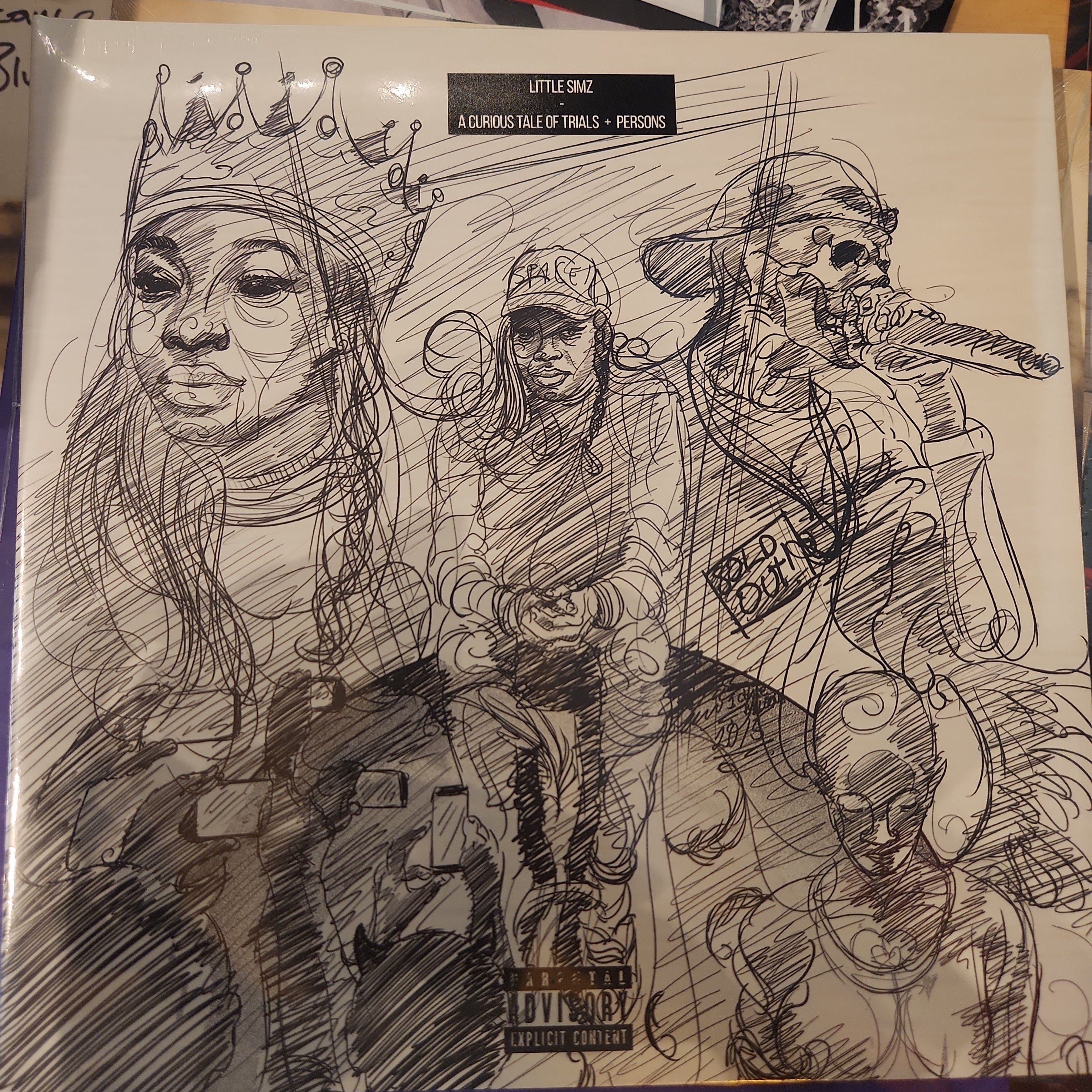 Little Simz - A Curious Tale of Trials & Persons Vinyl LP Record | Limited Edition Hip-Hop Album | Perfect for Collectors & Music Enthusiasts | Great for Home Listening & Gifts
