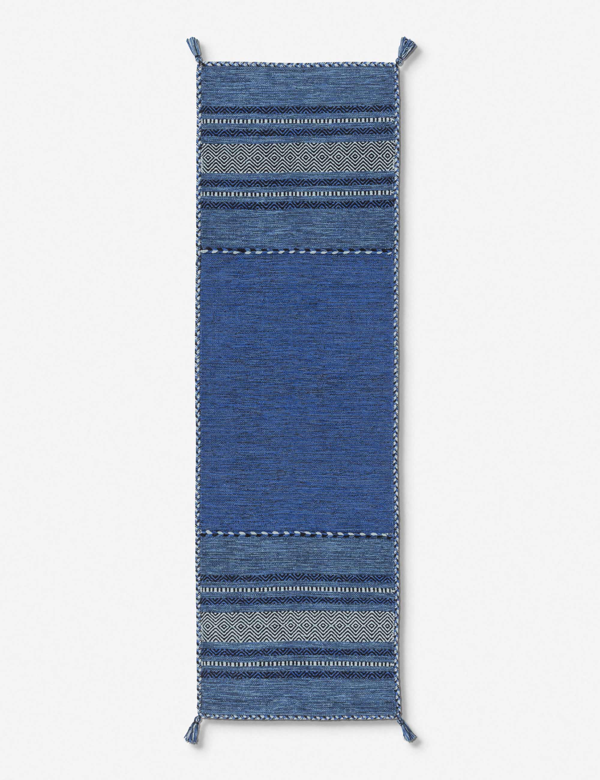 Bianca Mae Handwoven Cotton Rug - Soft & Durable Bohemian Style Area Rug for Living Room, Bedroom, or Nursery Decor