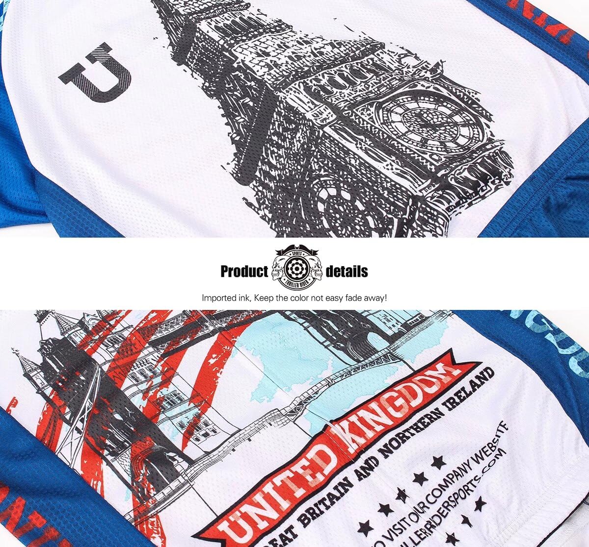 Men's Mountain Bike Short Sleeve Cycling Jersey - Breathable & Quick-Dry for Outdoor Sports | Perfect for Trail Riding, Road Cycling & Adventure Racing