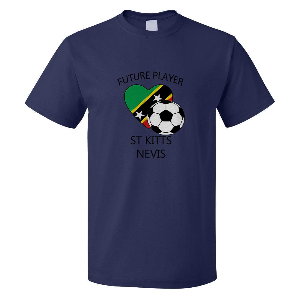Custom Graphic T-Shirts for Men - Future Soccer Player Design - 100% Cotton Comfort Fit - Perfect for Sports, Casual Wear & Gifts