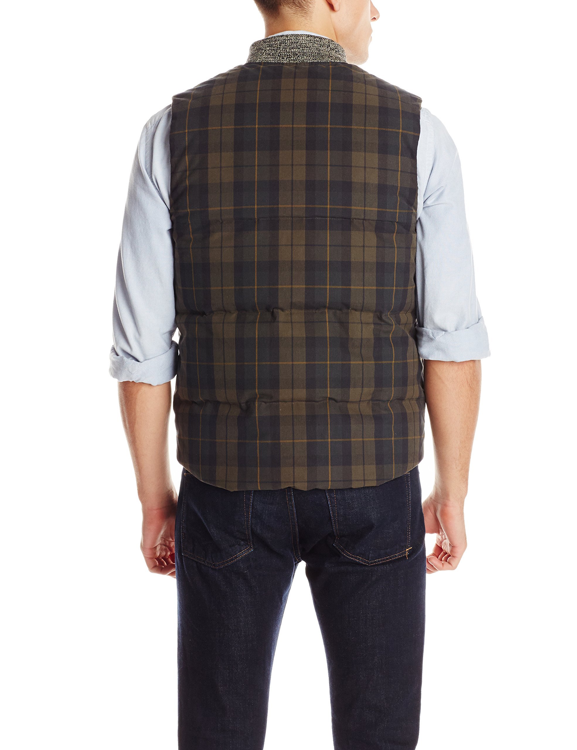 Jack Spade Dalton Reversible Down Vest for Men - Outdoor & Travel