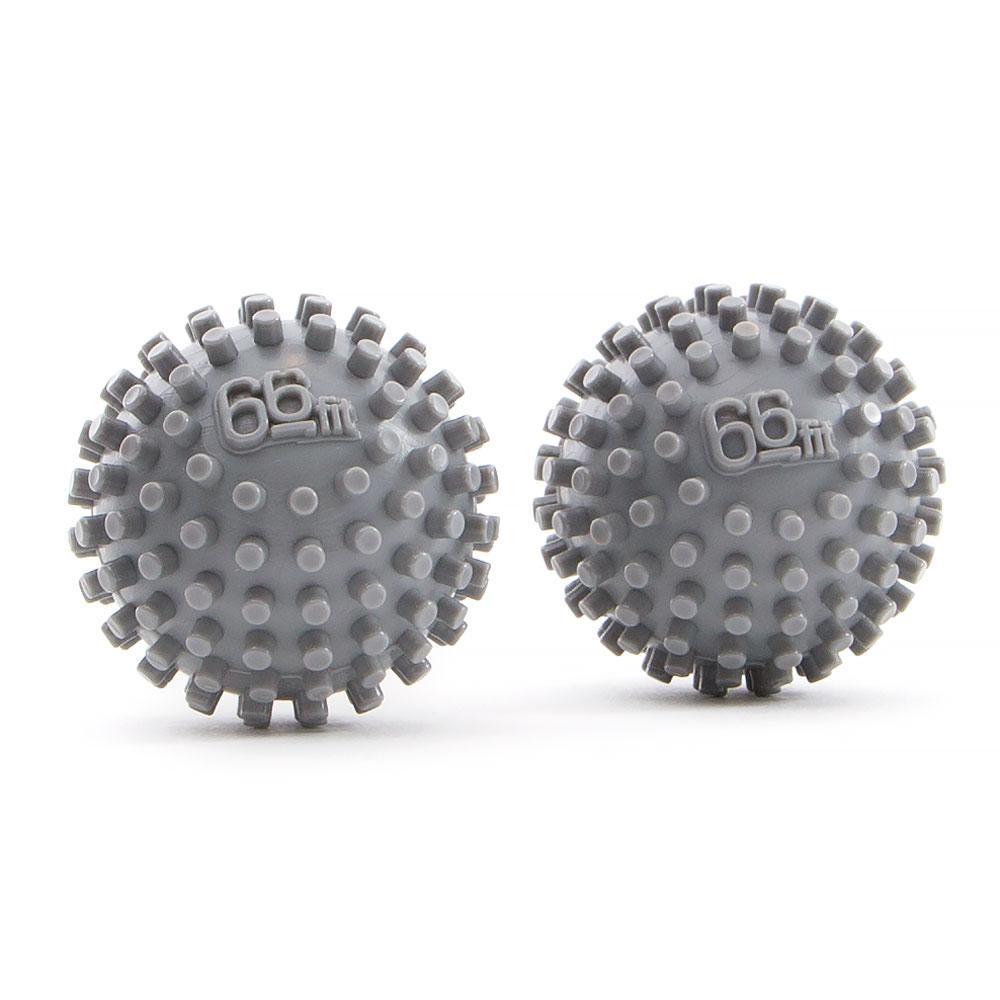 66Fit Hand and Massage Balls Set of 2 - Therapy Balls for Hand Exercise, Stress Relief & Muscle Recovery - Perfect for Office, Gym & Home Use