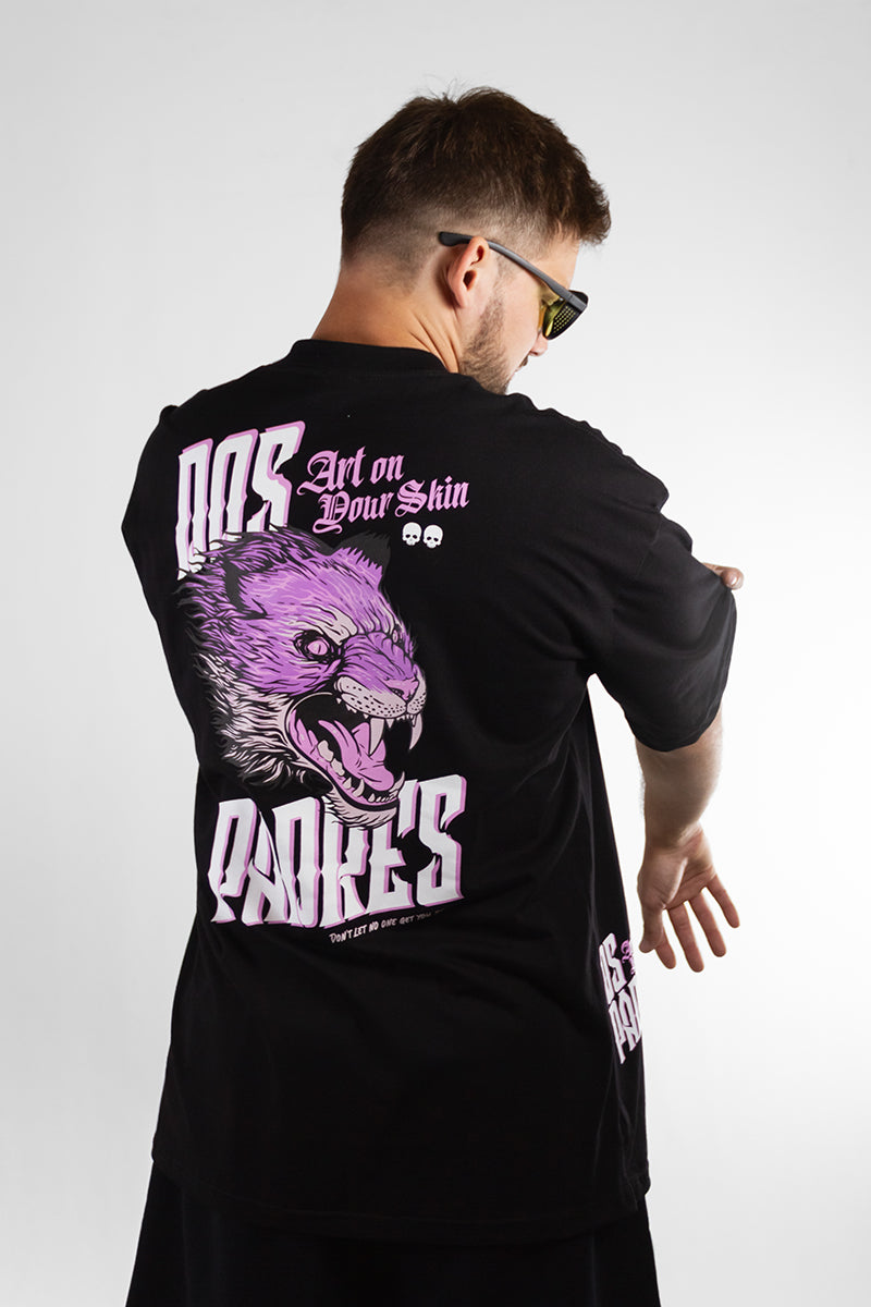 Remera Dos Padres Oversize Black - Comfortable Oversized T-Shirt for Men & Women | Perfect for Casual Wear, Street Style & Everyday Outfits