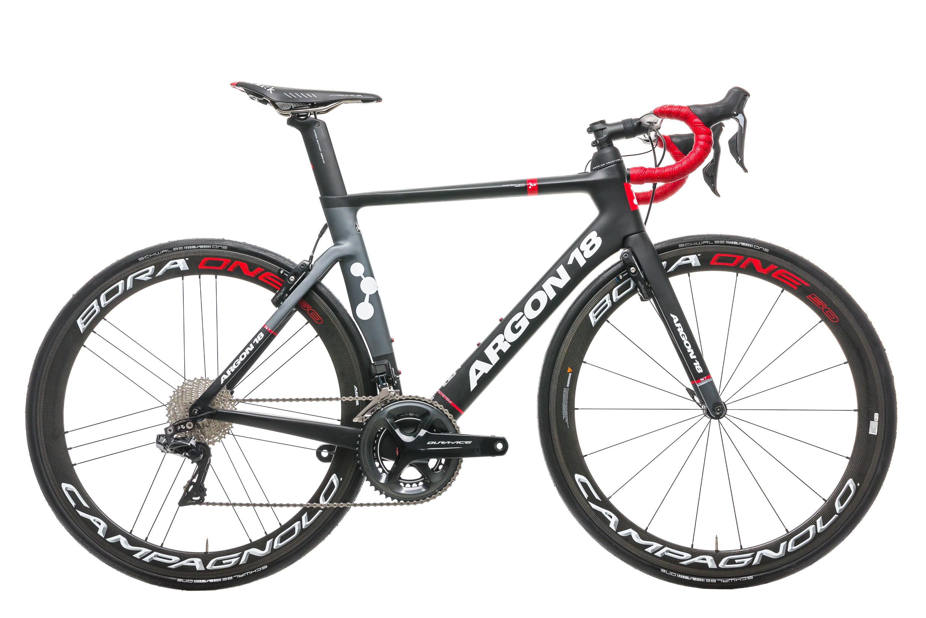 Argon 18 Nitrogen Pro Road Bike - Lightweight Carbon Frame, Shimano Ultegra Groupset (2018 Model, Medium Size) | Perfect for Competitive Racing & Long-Distance Road Cycling