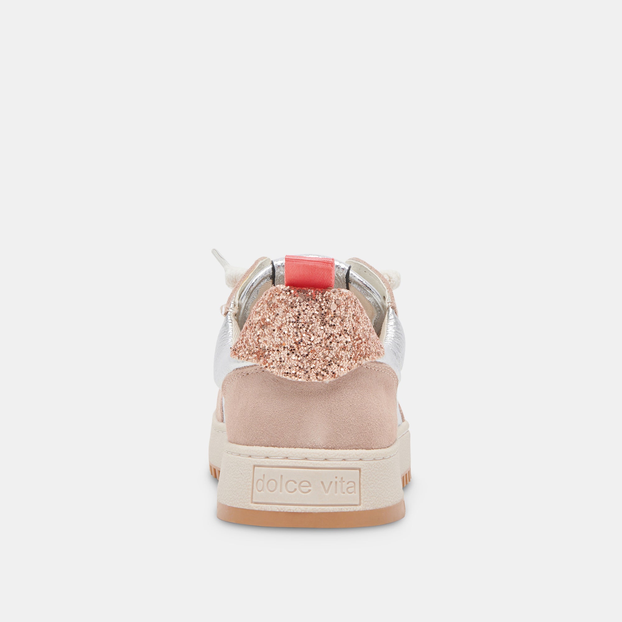 CALIL Women's Blush Multi Metallic Leather Sneakers - Stylish & Comfortable for Casual Wear, Work & Travel