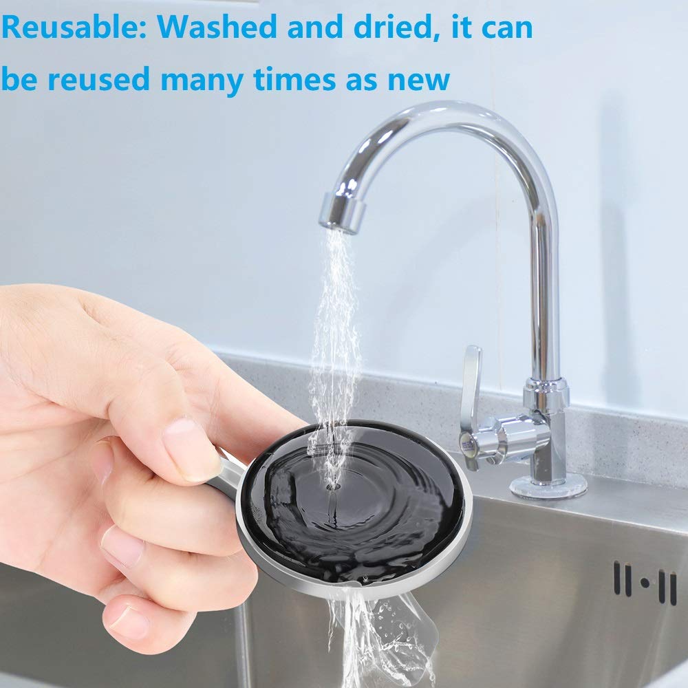 2 Pack Heavy Duty Suction Cups for TESOT Shower Caddy & Soap Holder - Strong Adhesive Bathroom Organizer for Shower Wall, Tile, Glass - Perfect for Bathroom Storage, Kitchen, RV