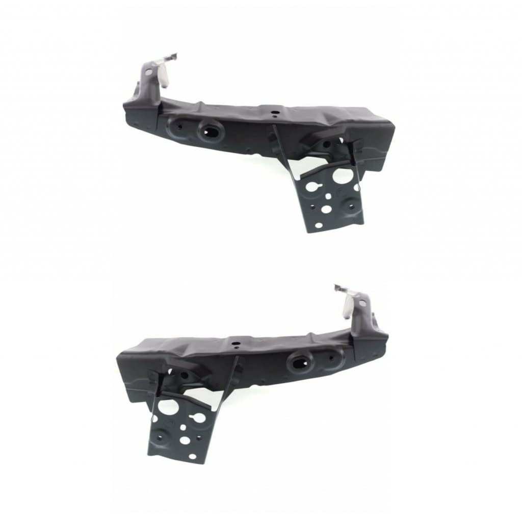 Mazda CX-5 2013-2016 Radiator Support Bracket Pair - Driver & Passenger Side Panel Assembly | CAPA Certified | OEM Part Numbers MA1225142, MA1225141, KD5354140, KD5353140 | Perfect for Collision Repair & Auto Body Restoration
