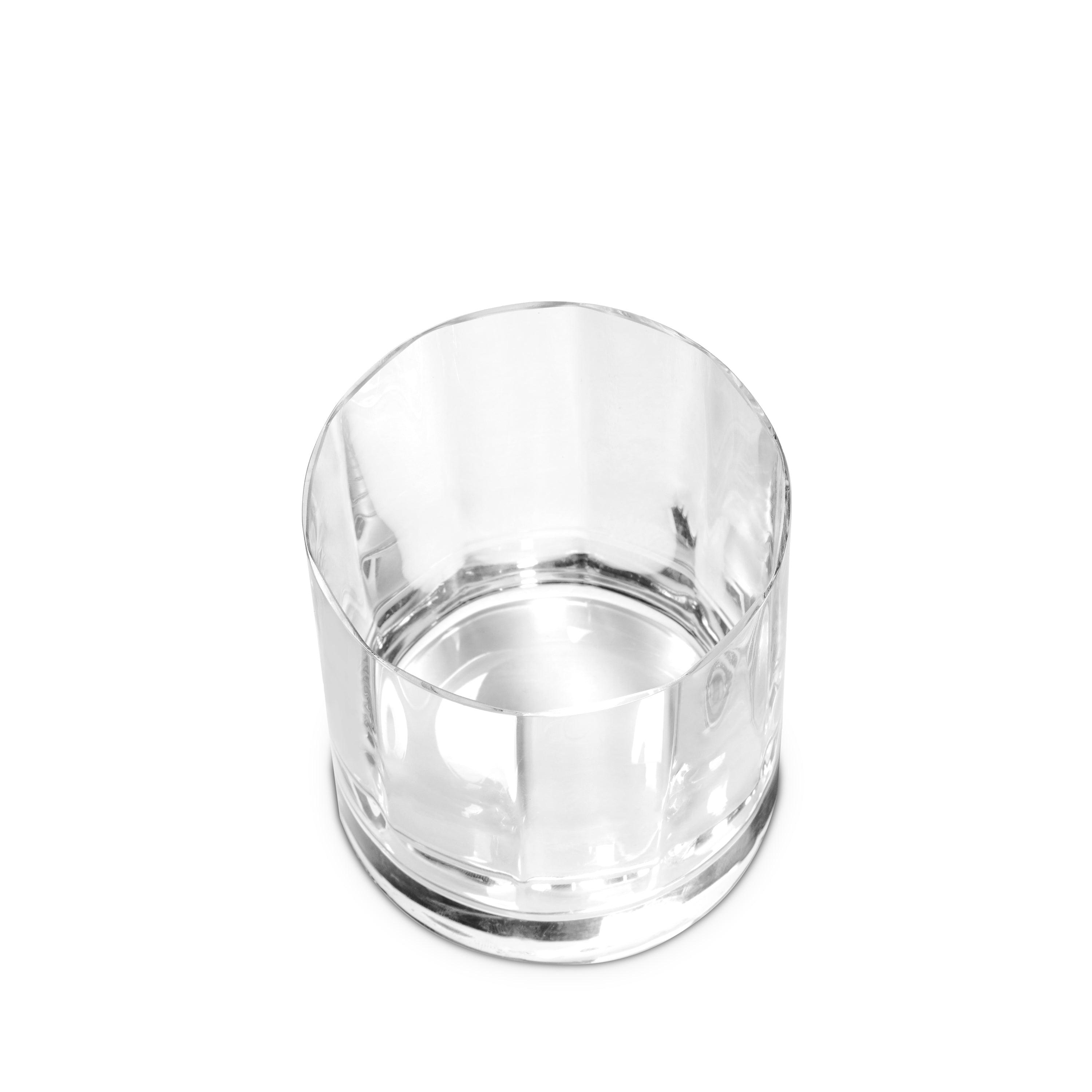 Premium Iris Double Old Fashioned Glasses Set of 2 - Vintage Style Whiskey Glasses for Bourbon, Scotch & Cocktails - Perfect for Home Bars, Gifts & Entertaining