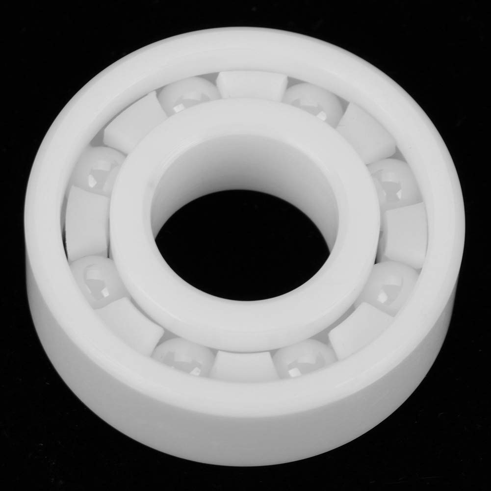 6202 Full Ceramic ZrO2 Ball Bearing 15x35x11mm - High Precision Zirconia Ceramic Bearings for RC Cars, Drones, Skateboards & Industrial Machinery