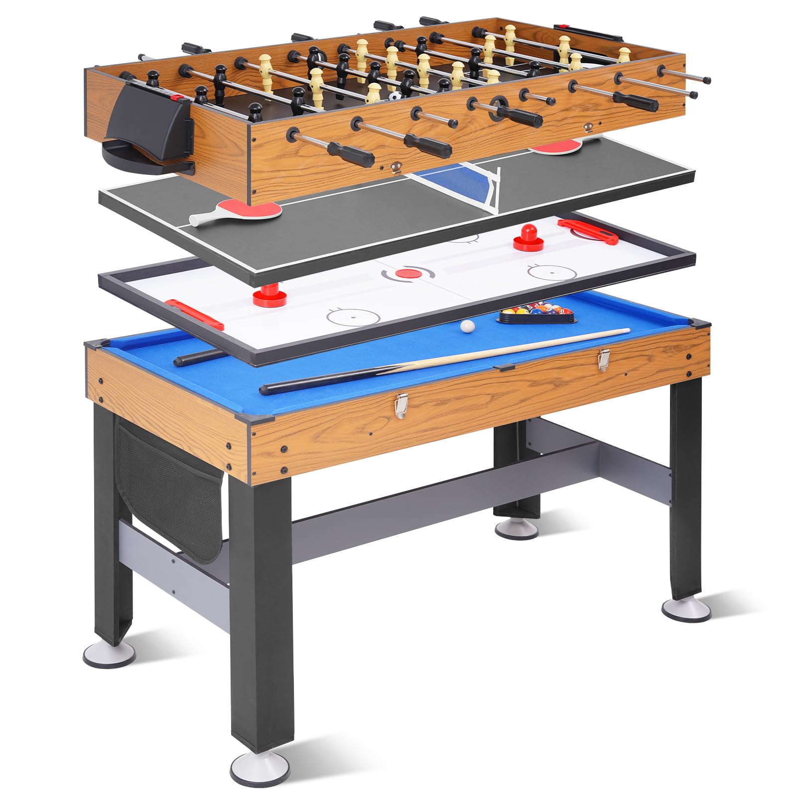 4-in-1 Multi Game Table for Adults - 54