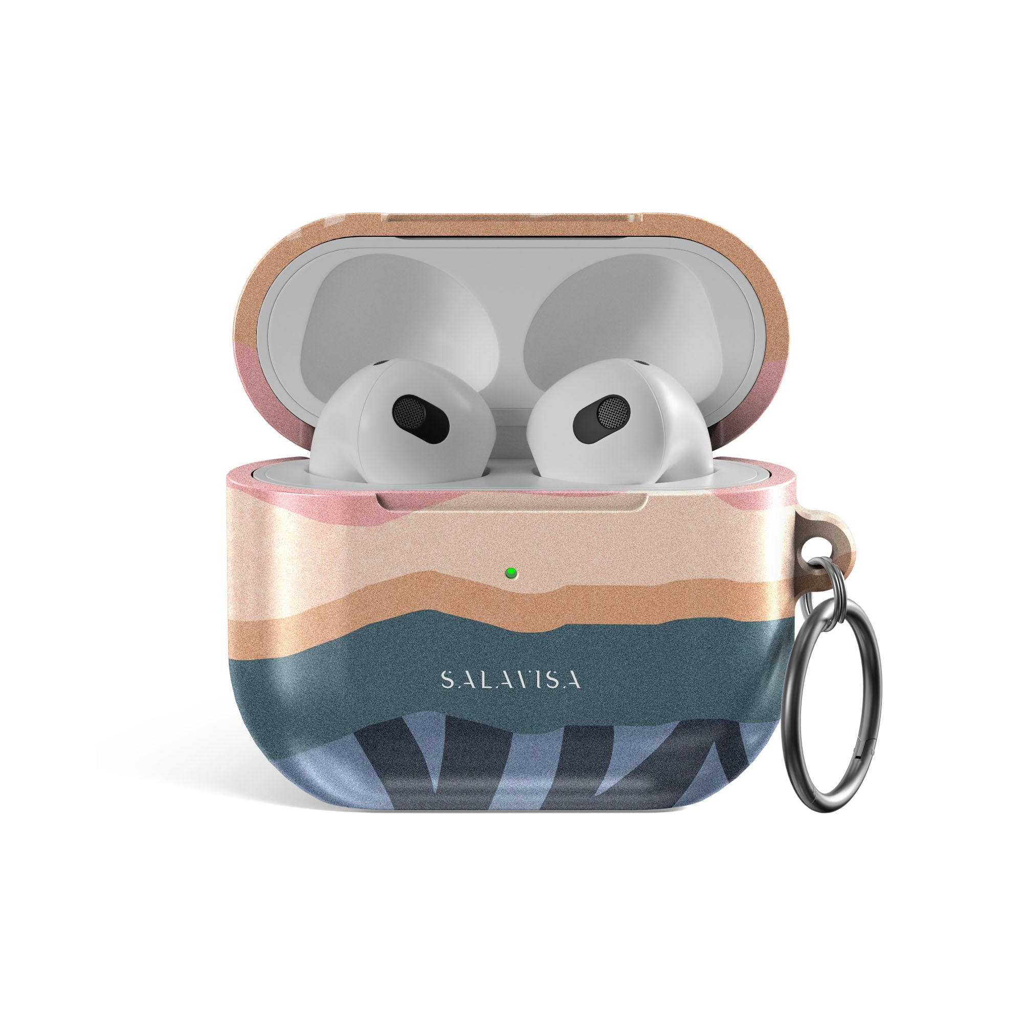 Pink Dreamy AirPods Case - Cute Protective Cover for AirPods 1/2/3/Pro - Soft Silicone Shockproof Case with Keychain - Perfect for Women Girls Teens (Gym, Travel, School)