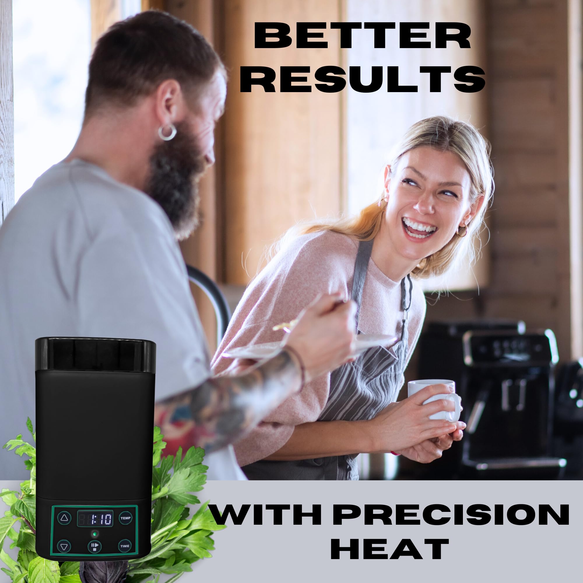 Decarboxylator & Infuser Machine - Magic Butter Maker for Homemade Edibles, Gummies, Oils & Tinctures | Easy to Use, Mess-Free Design | Includes Recipe eBook & 2 Gummy Molds | Perfect for DIY Cannabis Cooking, CBD Infusions & Kitchen Creations