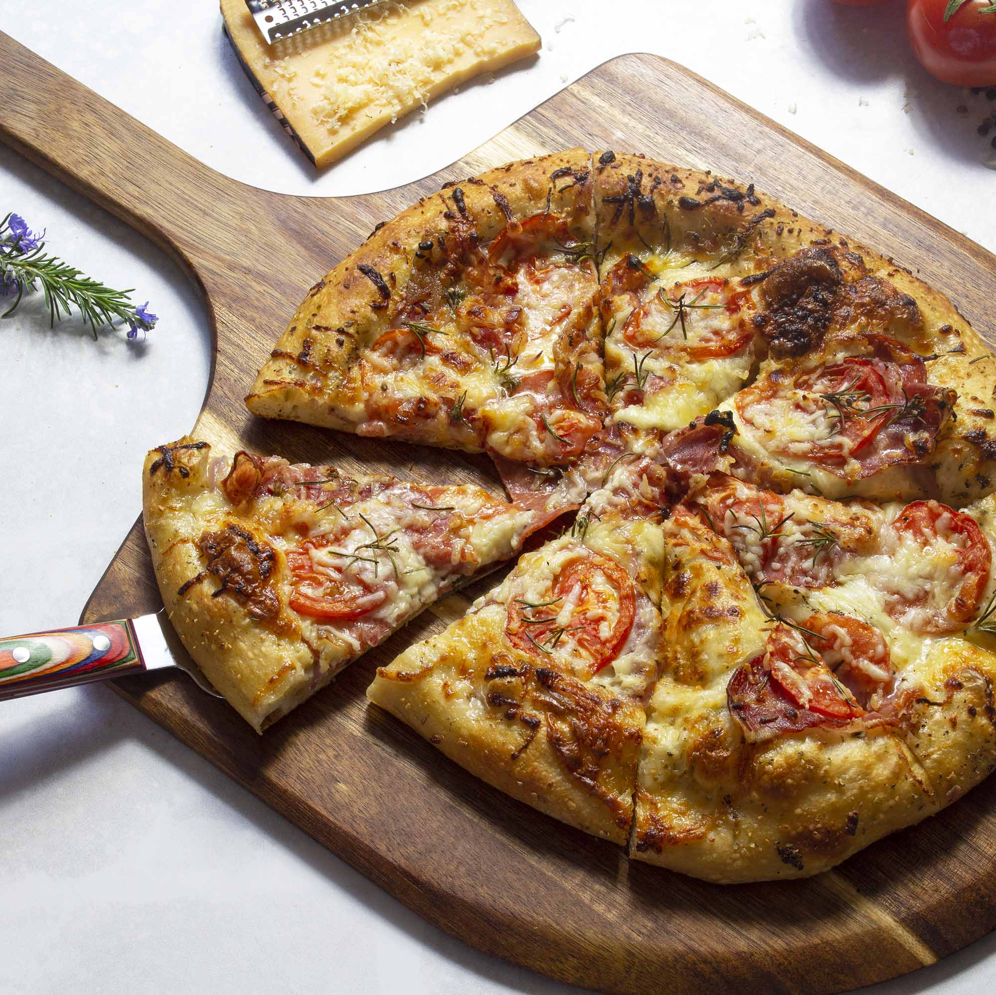 Premium Acacia Wood Pizza Peel - 23.25