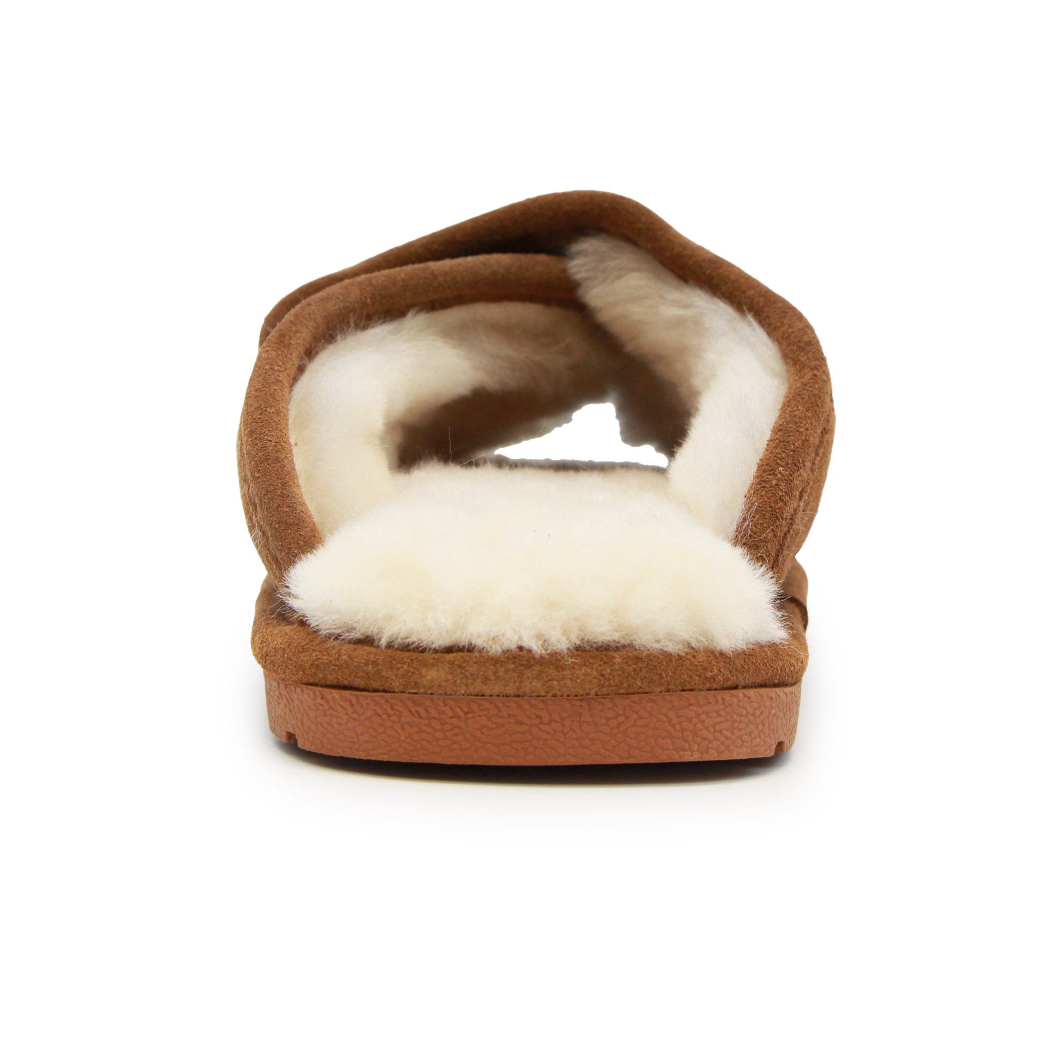 Lamo Women's Cozy Wrap Slippers - Soft Fleece Indoor/Outdoor House Shoes for Relaxing at Home, Lounging & Comfortable Winter Wear