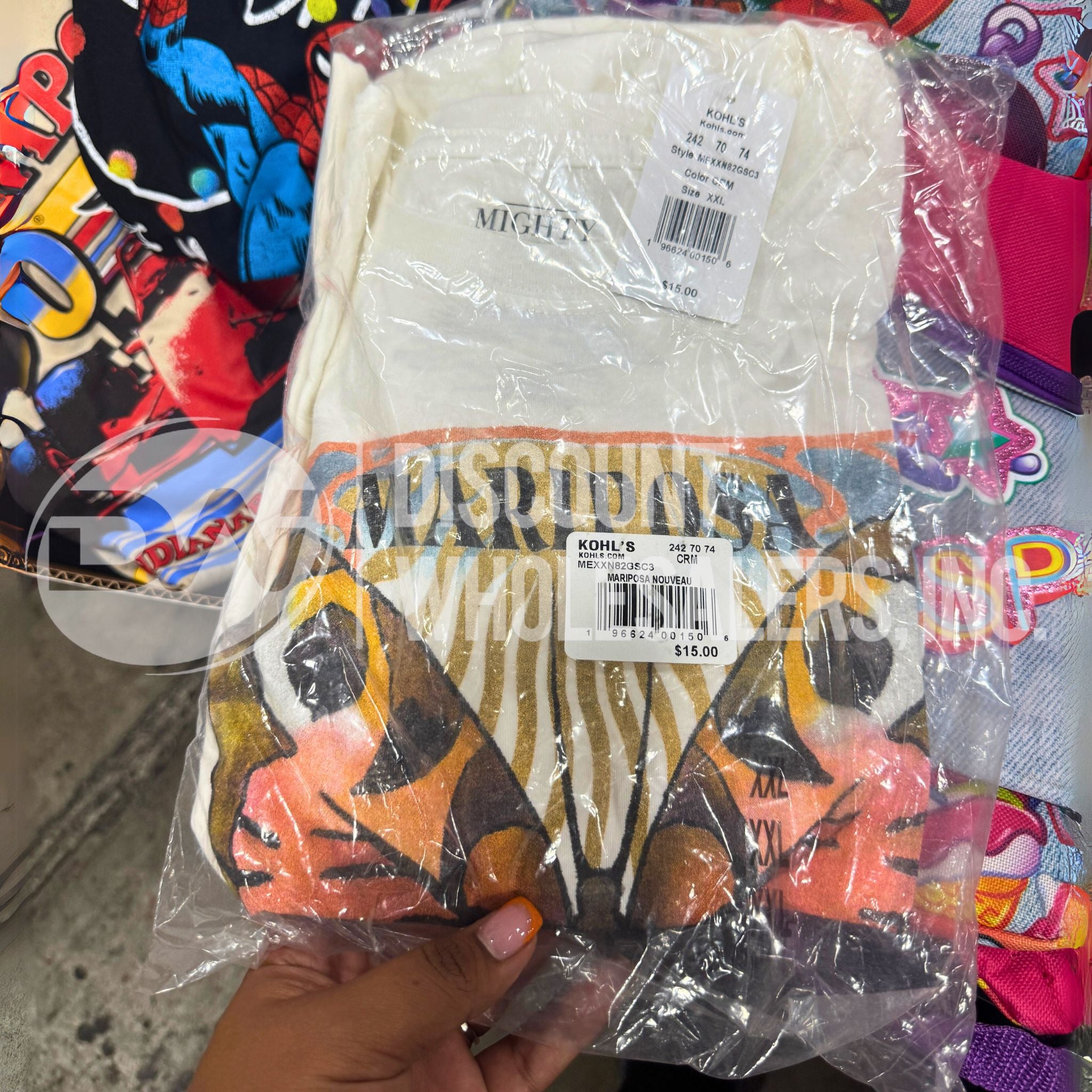 100 Pcs Bulk Anime T-Shirts & Marvel Character Tees - Assorted Graphic Apparel Mix for Cosplay, Gifts & Casual Wear