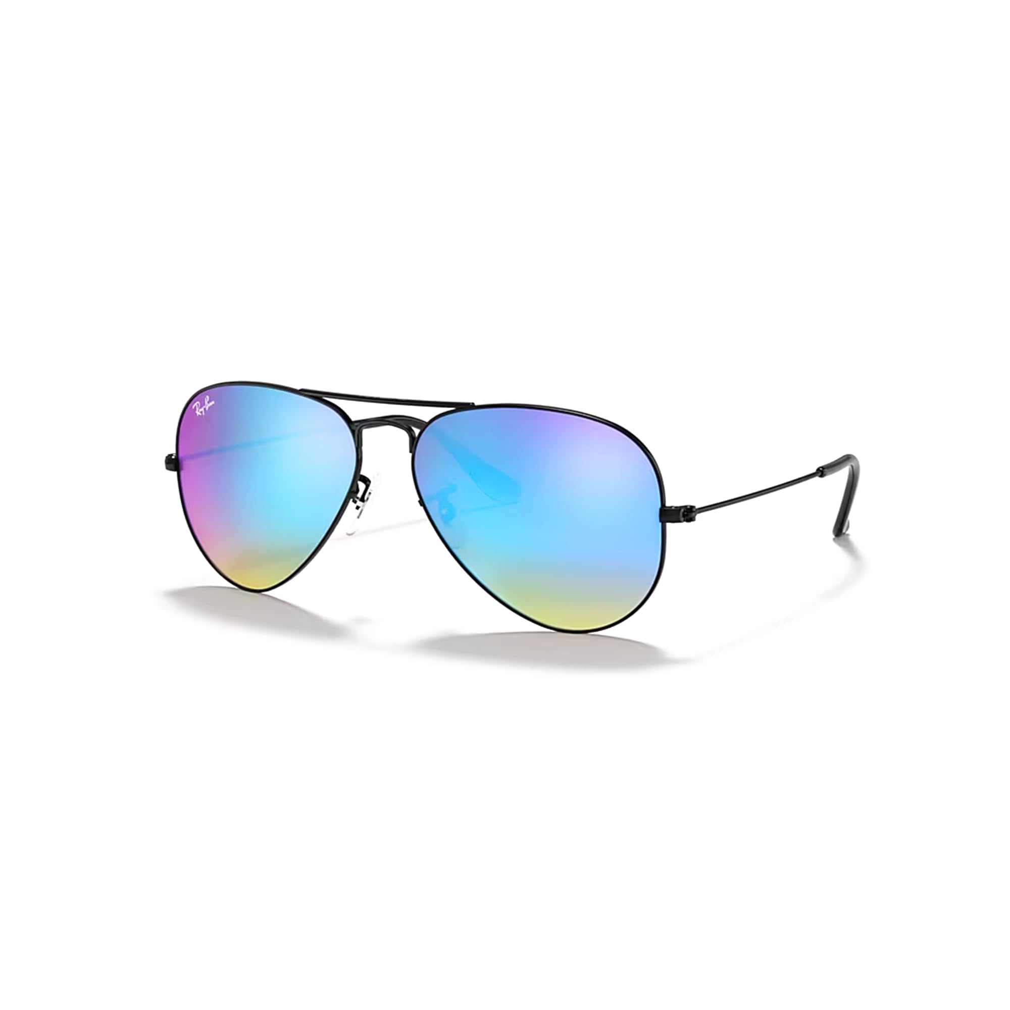 Ray-Ban RB3025 Metal Aviator Sunglasses for Men & Women - UV Protection Polarized Lenses + Free Eyewear Care Kit | Perfect for Driving, Travel & Outdoor Activities