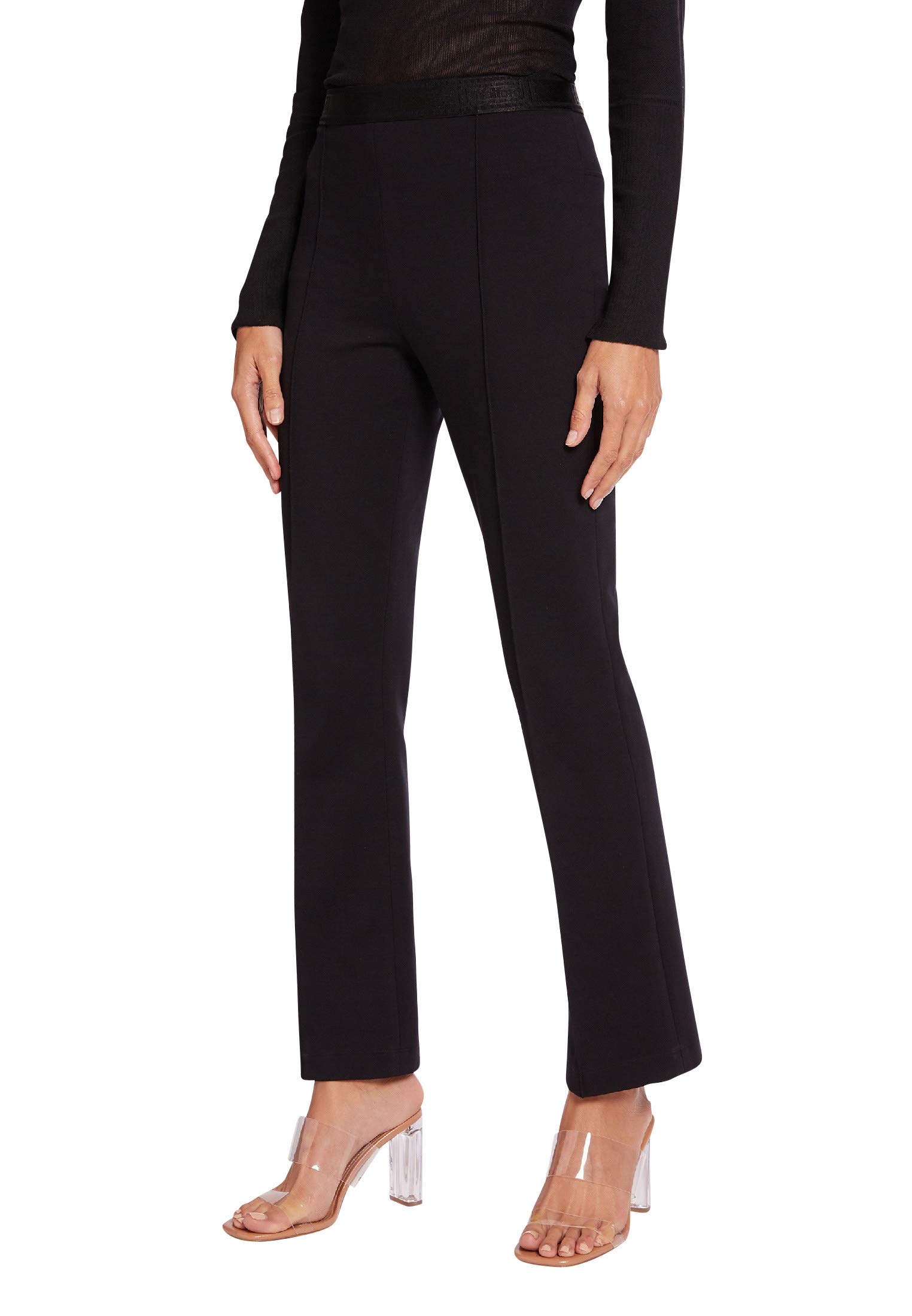 Wolford Grazia Women's Trousers - High Waist Slim Fit Pants for Work, Office & Business Casual Outfits