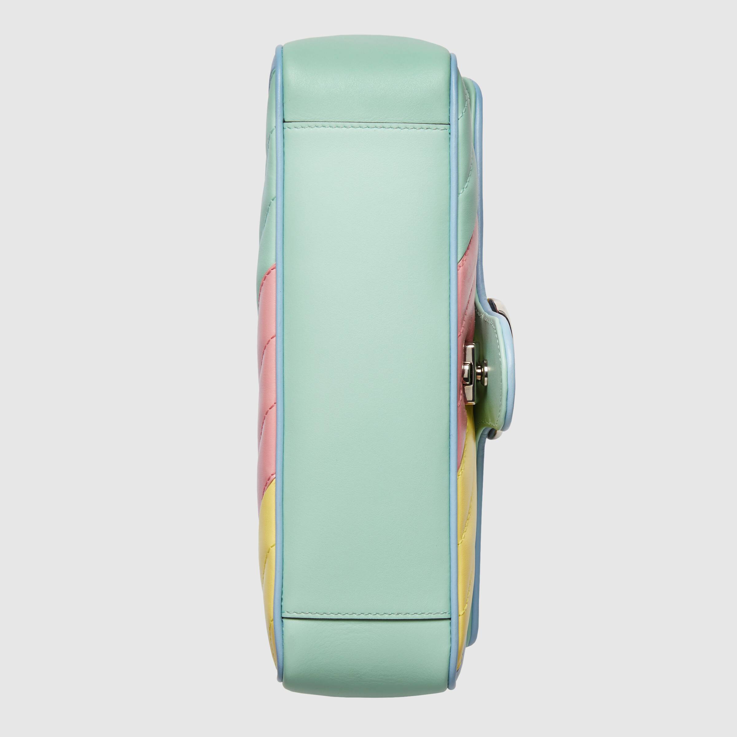 Gucci GG Marmont Small Shoulder Bag in Multicolored Pastel - Luxury Crossbody Purse for Women, Perfect for Date Night & Special Occasions
