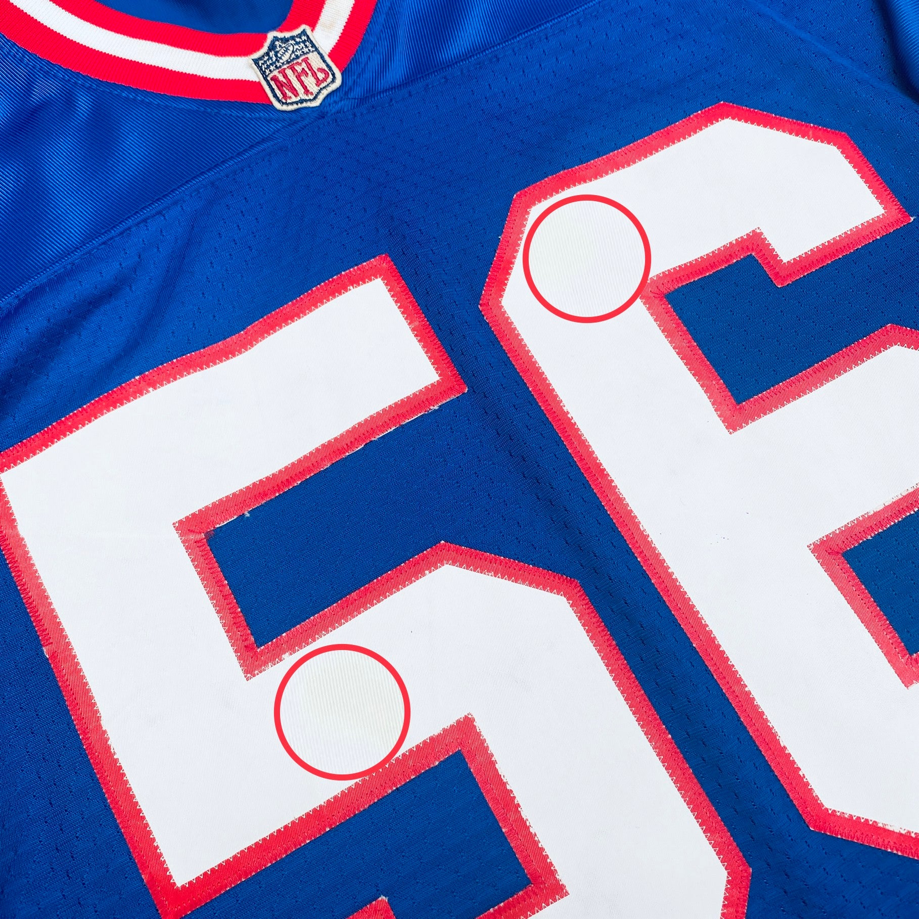 Authentic New York Giants Lawrence Taylor 1986 Throwback Stitched Jersey (XL) - Perfect for NFL Games, Tailgating & Fan Collections