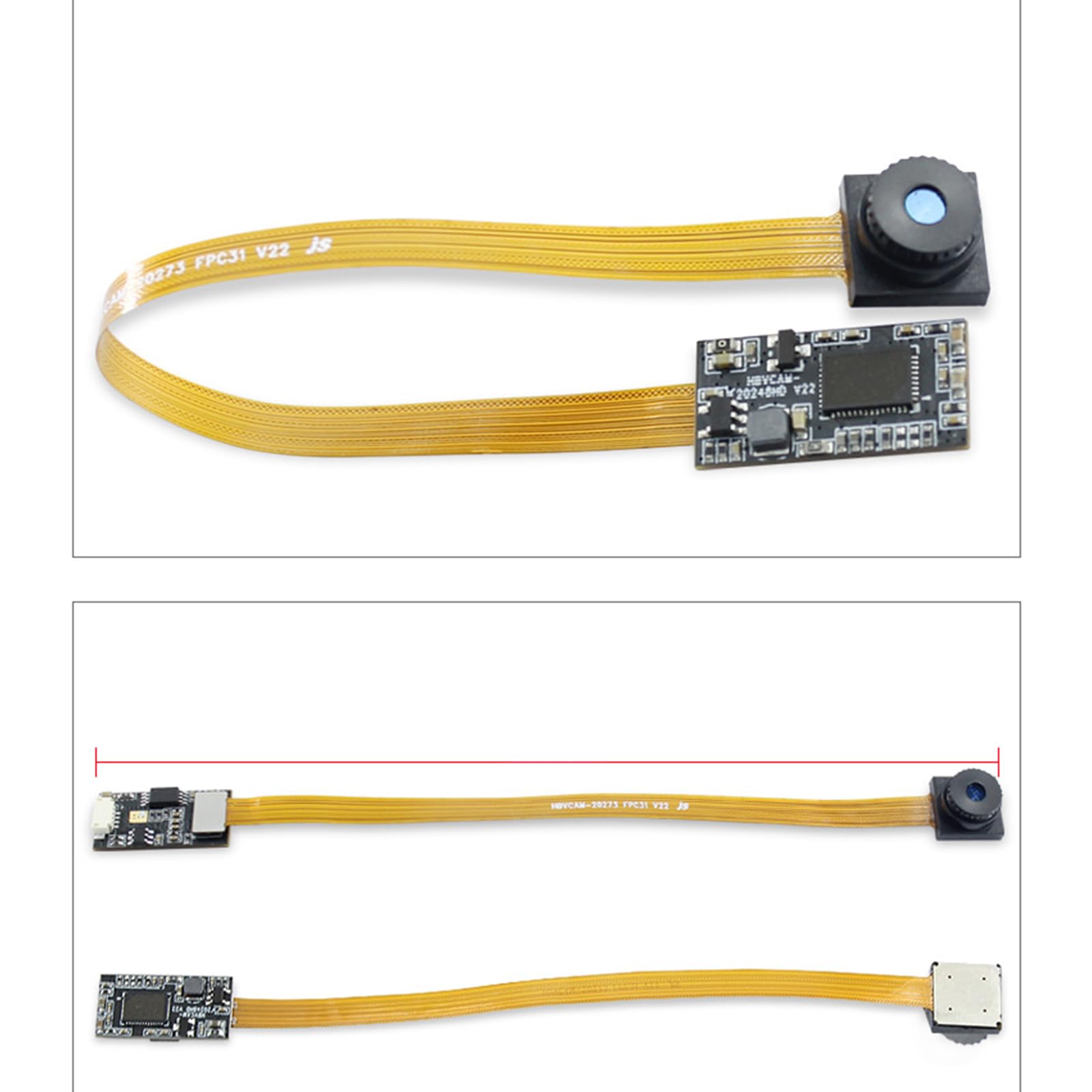 Glanhbnol USB Camera Lens Module OV2735 - 1080P Full HD Webcam for PC/Laptop, ABS Material USB Board - Ideal for Video Conferencing, Live Streaming & Online Classes