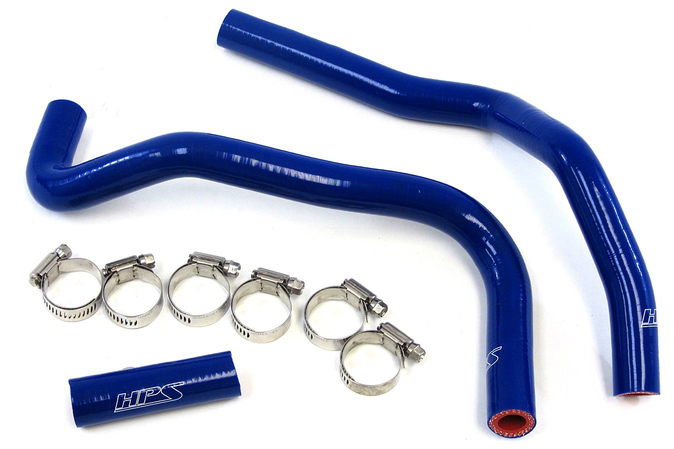 HPS 57-1282-BLUE-2 Blue High-Temperature Silicone Heater Hose Kit for Coolant Systems - Perfect for Automotive, Marine & Industrial Applications
