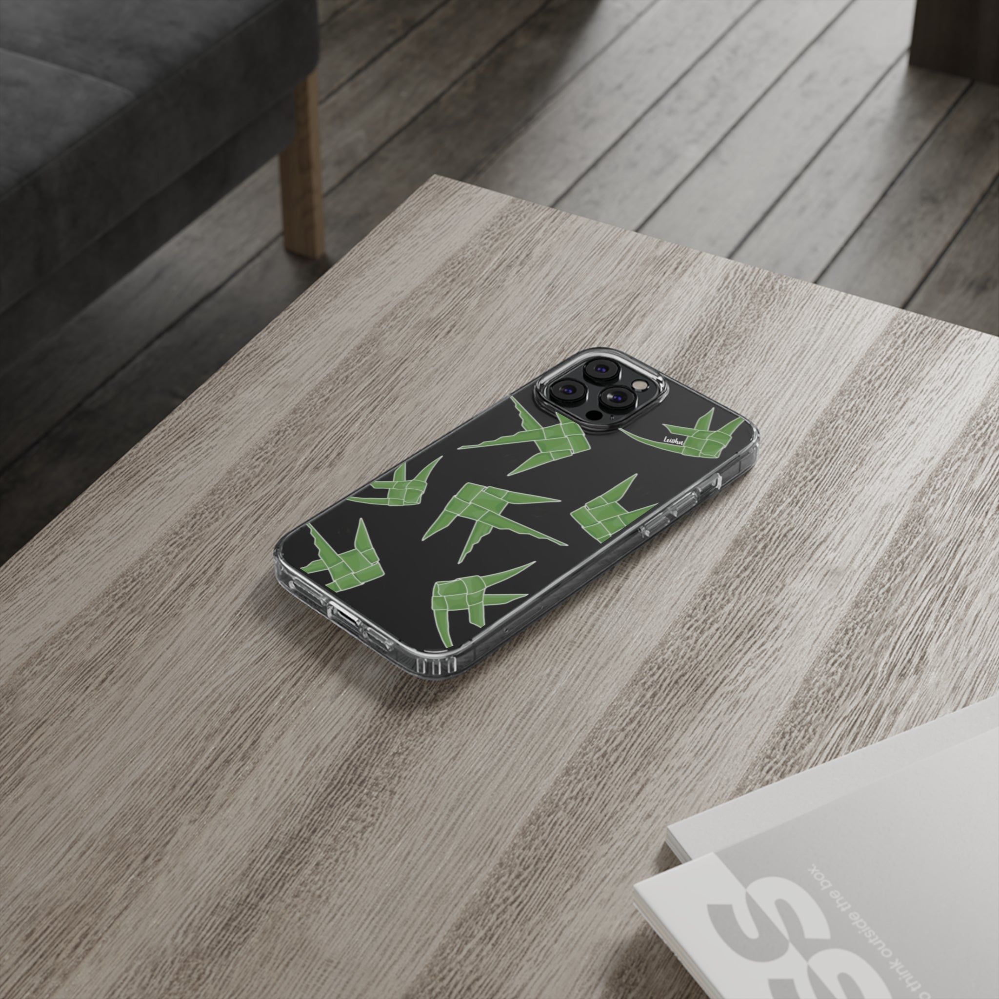 Clear iPhone Case - Slim Transparent Protective Cover for iPhone 14/13/12/11 Pro Max - Scratch Resistant & Shockproof Phone Case for Everyday Use, Work & Travel