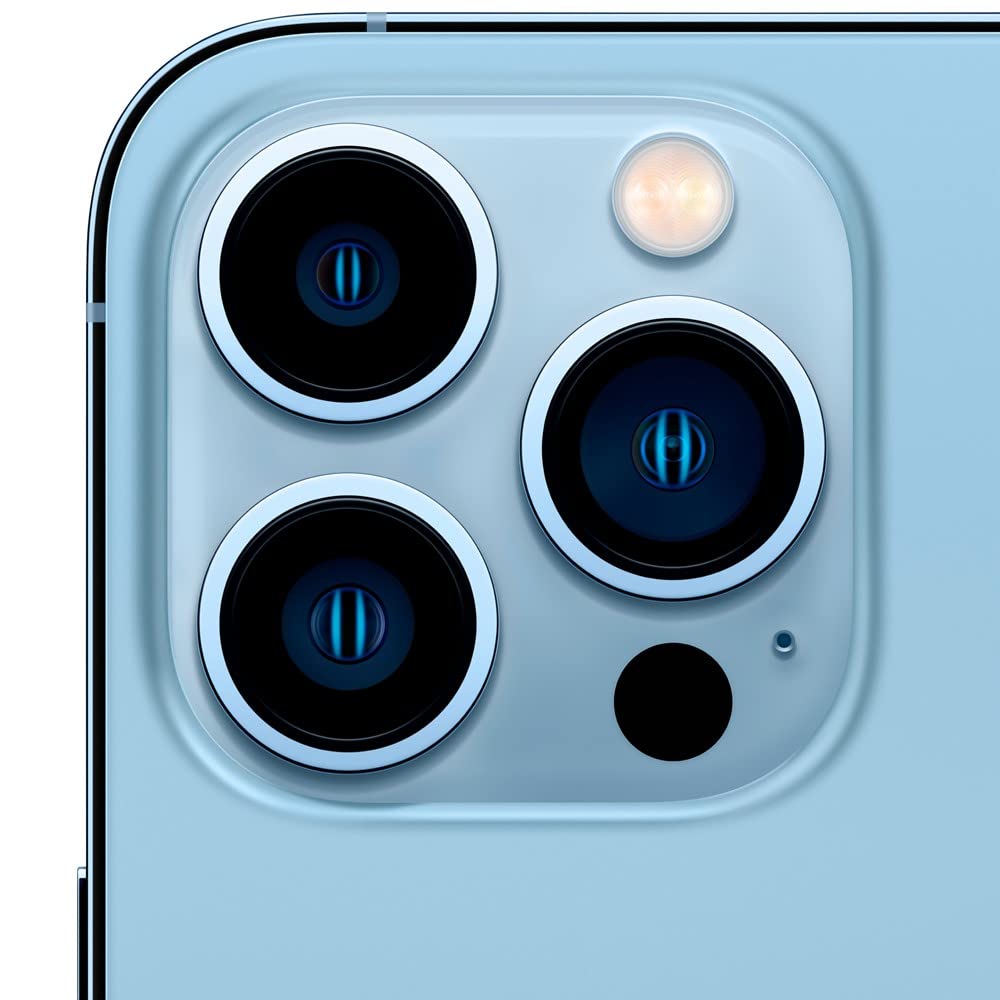 Apple iPhone 13 Pro 128GB Unlocked Smartphone - Sierra Blue (Renewed Premium) | High-Performance Camera, Super Retina XDR Display | Perfect for Travel, Photography & Business Professionals