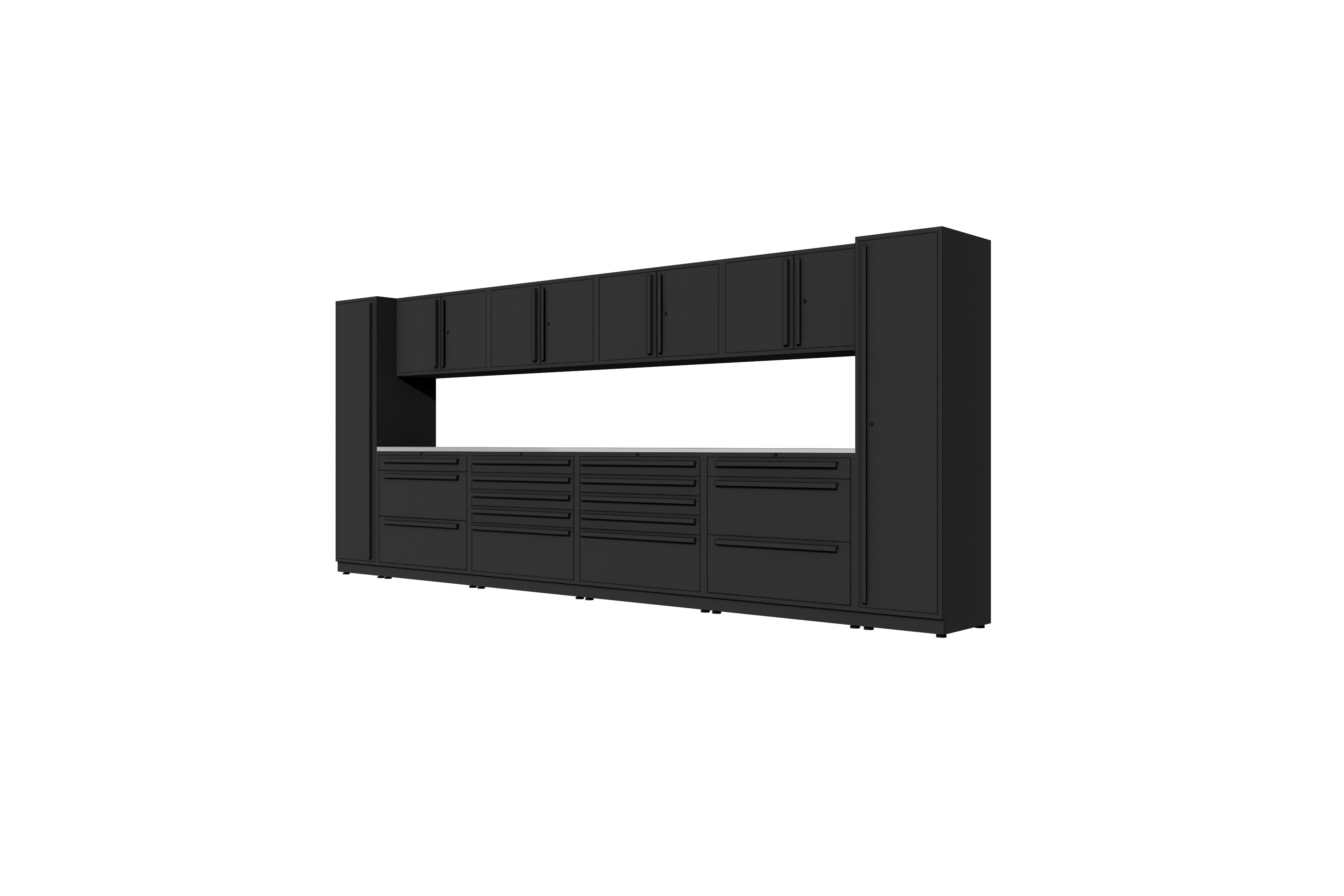 ProSlat Fusion Plus 240 Single Door Locker - Preconfigured Storage Array for Gym, School & Office Organization