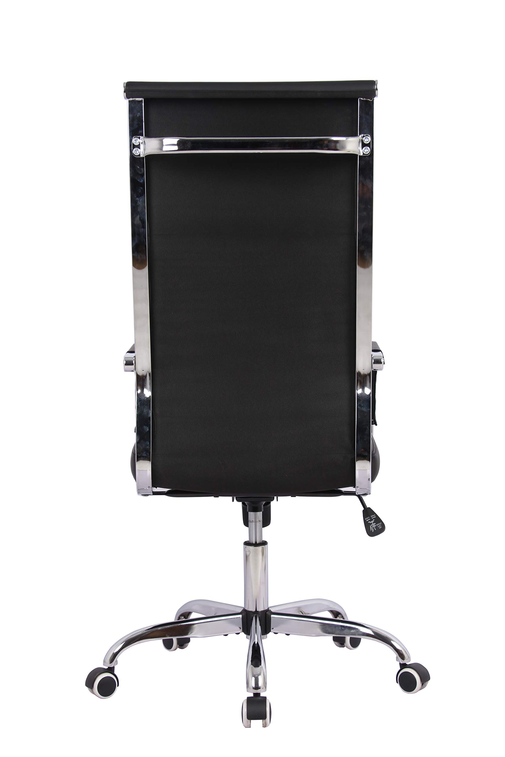 Wovenbyrd High Back Ergonomic Office Chair with Adjustable Height - Black - Perfect for Home Office, Gaming & Workspace Comfort