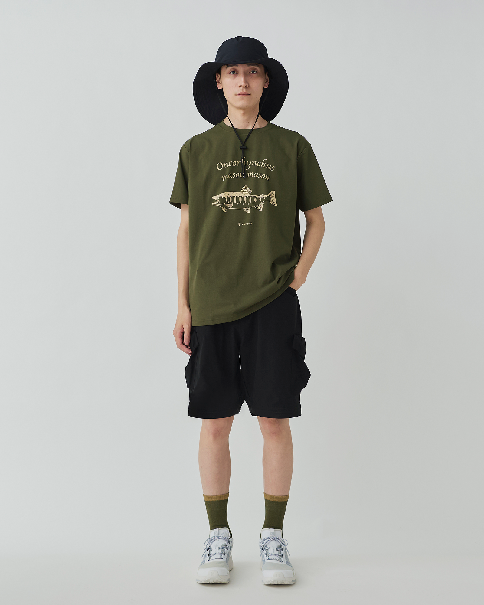 Premium Toned Trout Yamame Graphic T-Shirt - Soft Cotton Casual Tee for Men & Women - Perfect for Fishing, Outdoor Adventures & Everyday Wear
